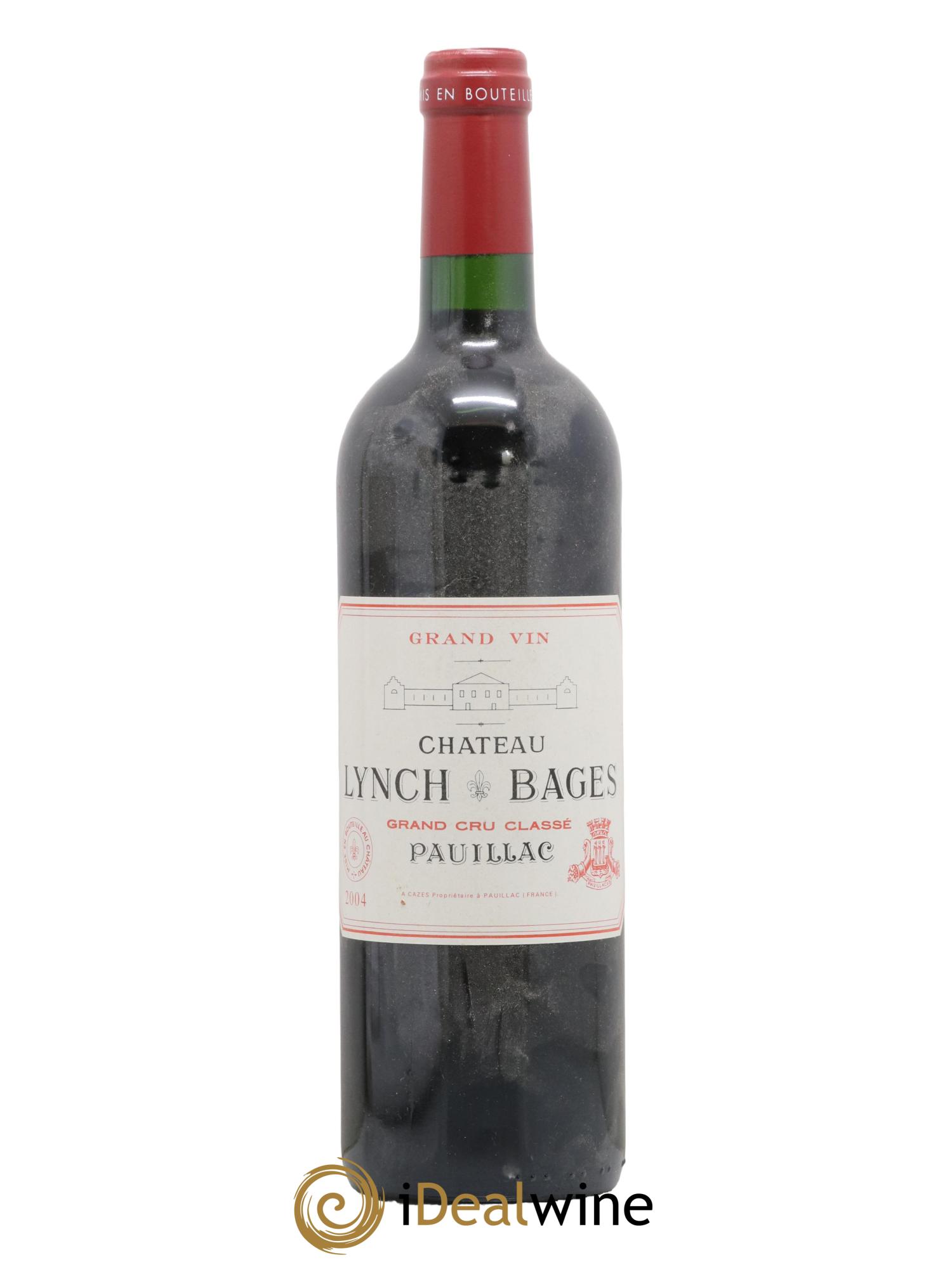 Château Lynch Bages 5ème Grand Cru Classé 2004 - Lot de 1 bouteille - 0