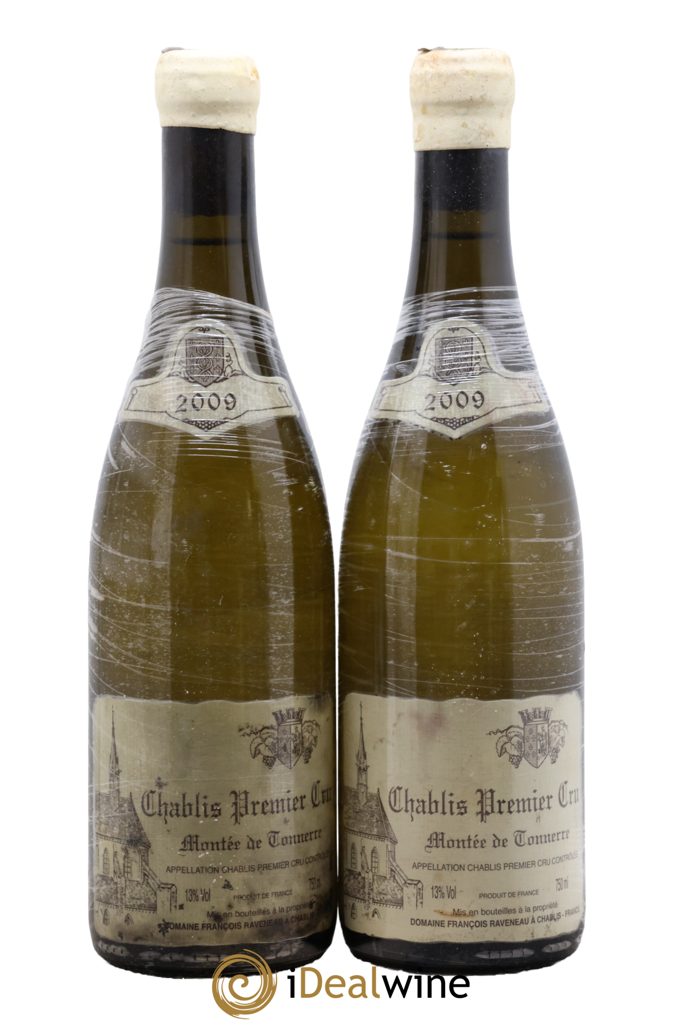 Chablis 1er Cru Montée de Tonnerre Raveneau (Domaine) 2009 - Lote de 2 botellas - 0