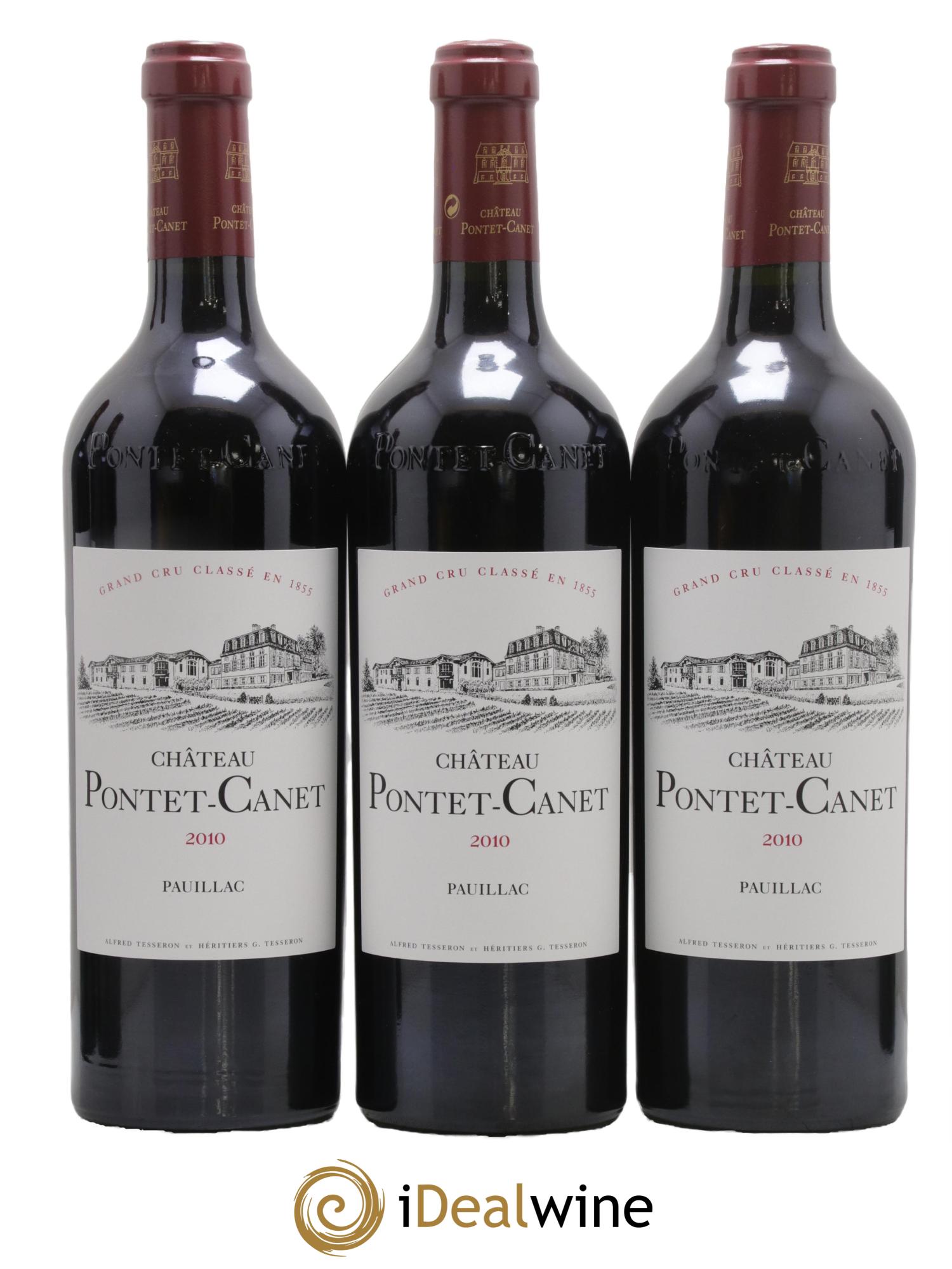 Château Pontet Canet 5ème Grand Cru Classé 2010 - Lotto di 6 bottiglie - 1
