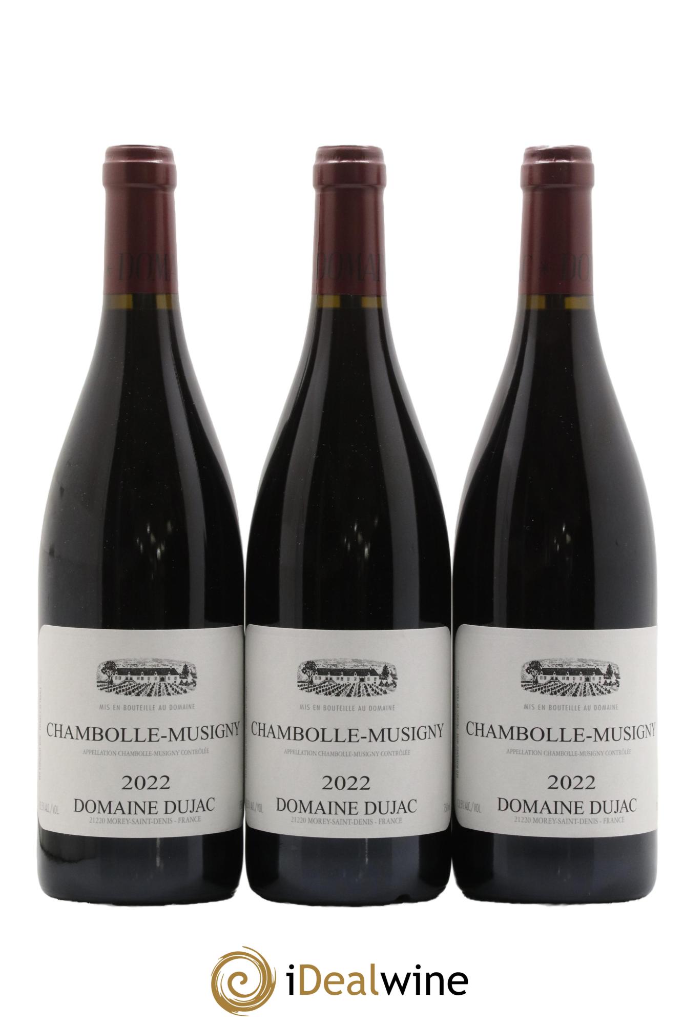 Chambolle-Musigny Dujac (Domaine) 2022 - Lot de 3 bouteilles - 0