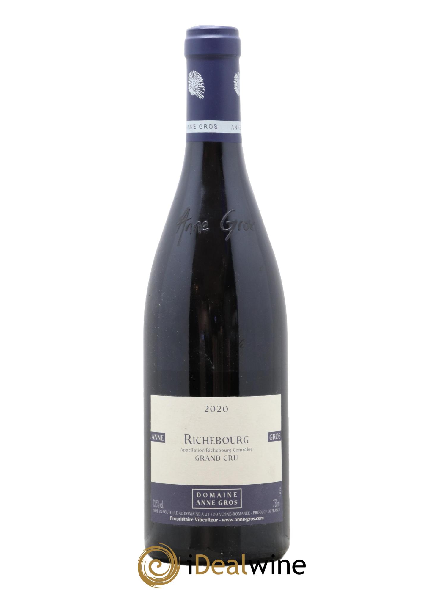Richebourg Grand Cru Anne Gros 2020 - Lot de 1 bouteille - 0