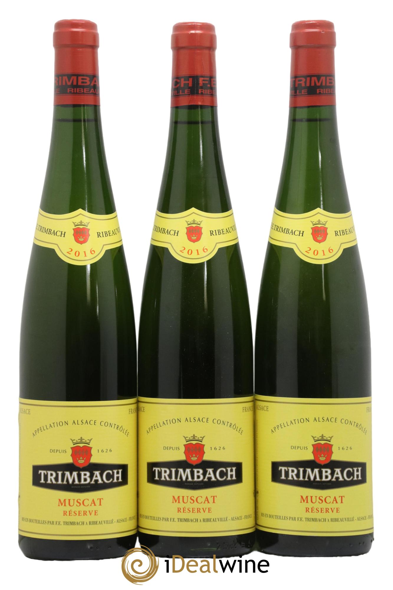 Muscat Reserve Trimbach 2016 - Posten von 3 Flaschen - 0