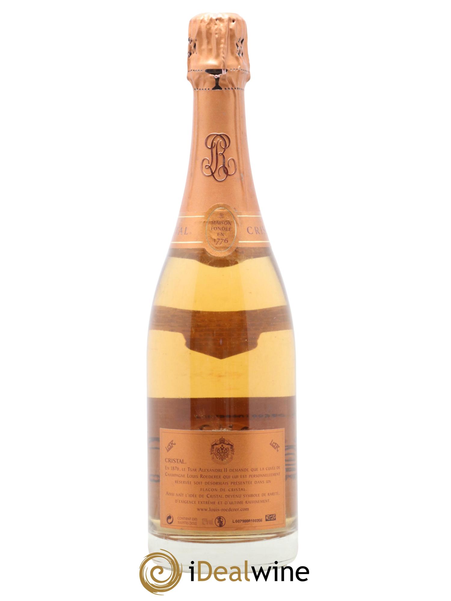 Cristal Louis Roederer 2002 - Lotto di 1 bottiglia - 1