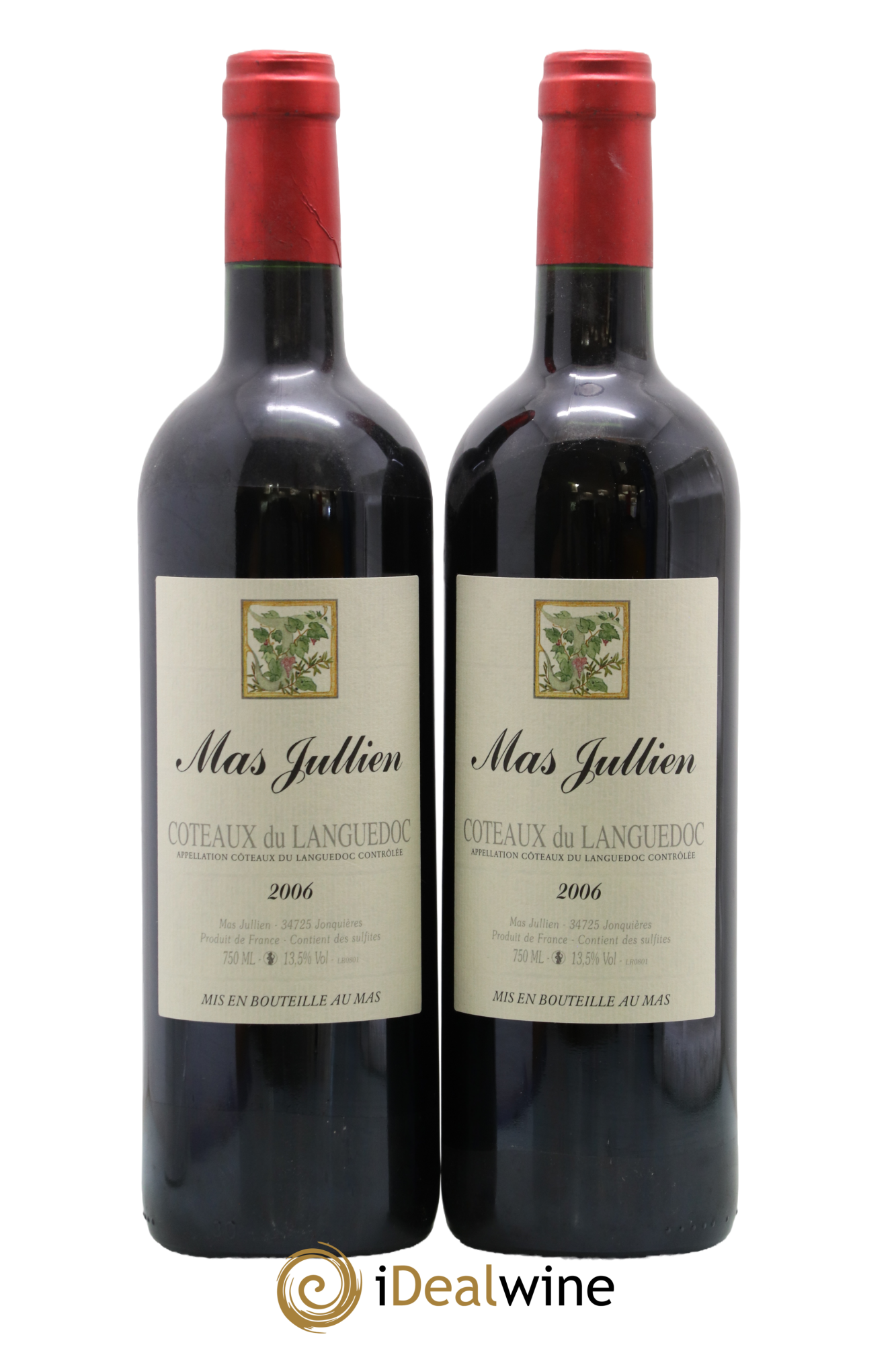 Terrasses du Larzac Mas Jullien Olivier Jullien 2006 - Lotto di 2 bottiglie - 0