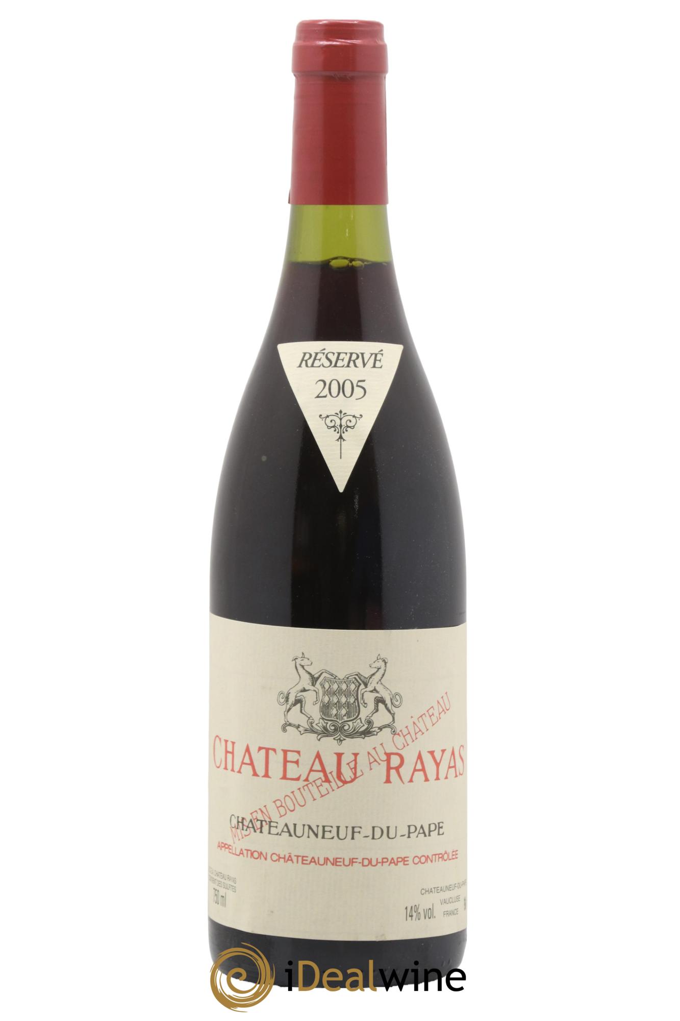 Châteauneuf-du-Pape Château Rayas Emmanuel Reynaud 2005 - Lot de 1 bouteille - 0