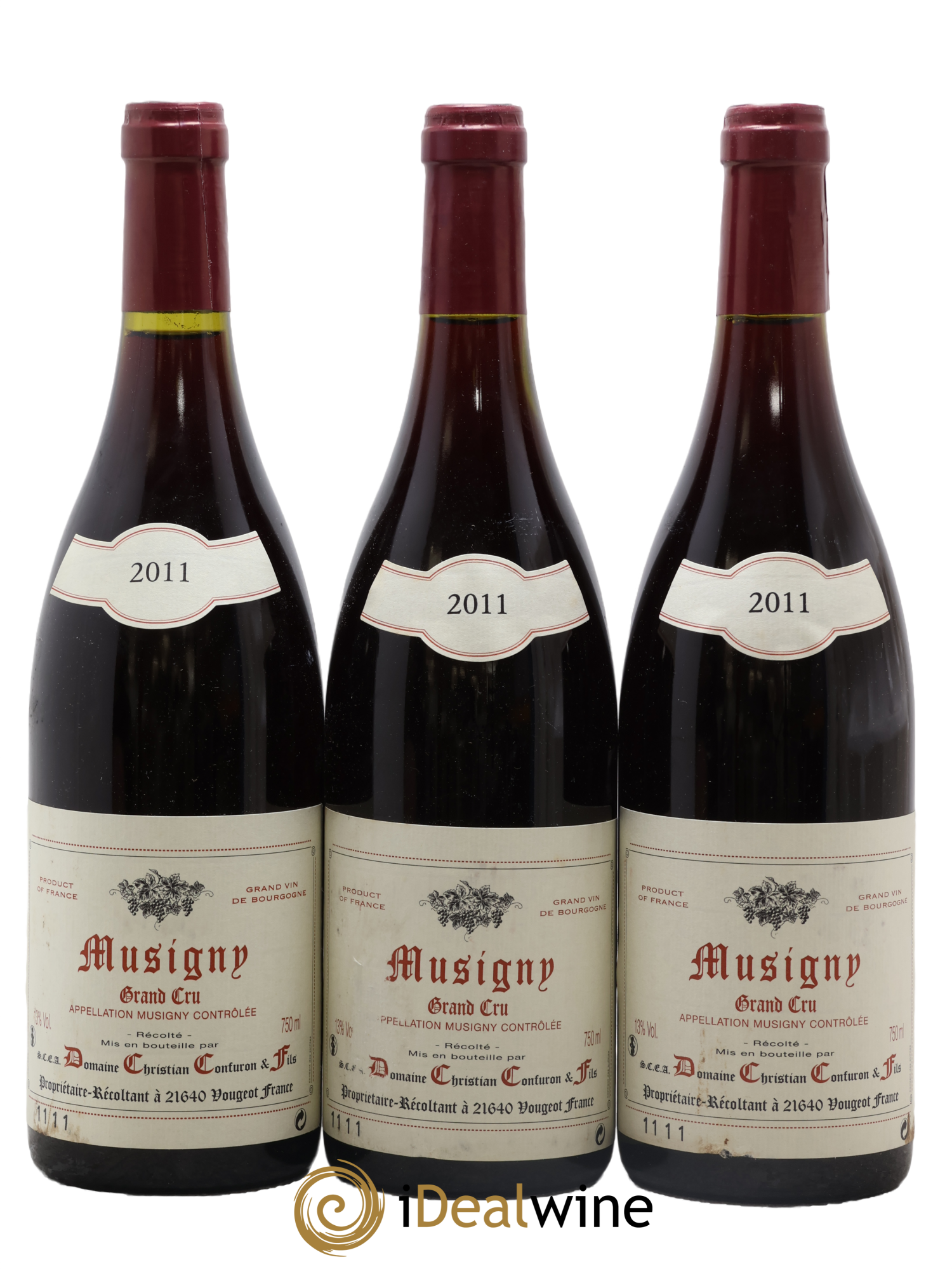 Musigny Grand Cru Christian Confuron 2011 - Posten von 3 Flaschen - 0
