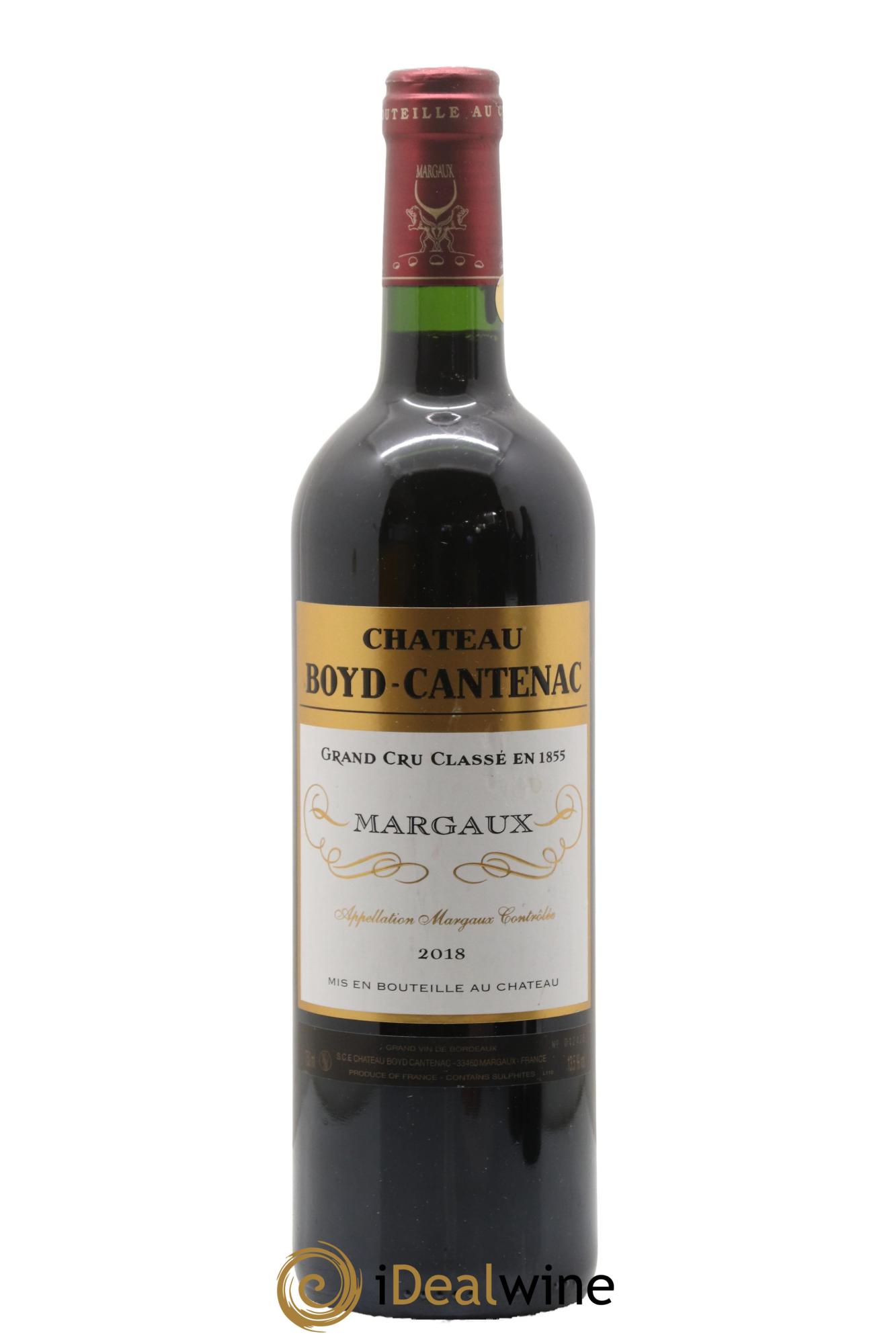 Château Boyd Cantenac 3ème Grand Cru Classé 2018 - Lot de 1 bouteille - 0