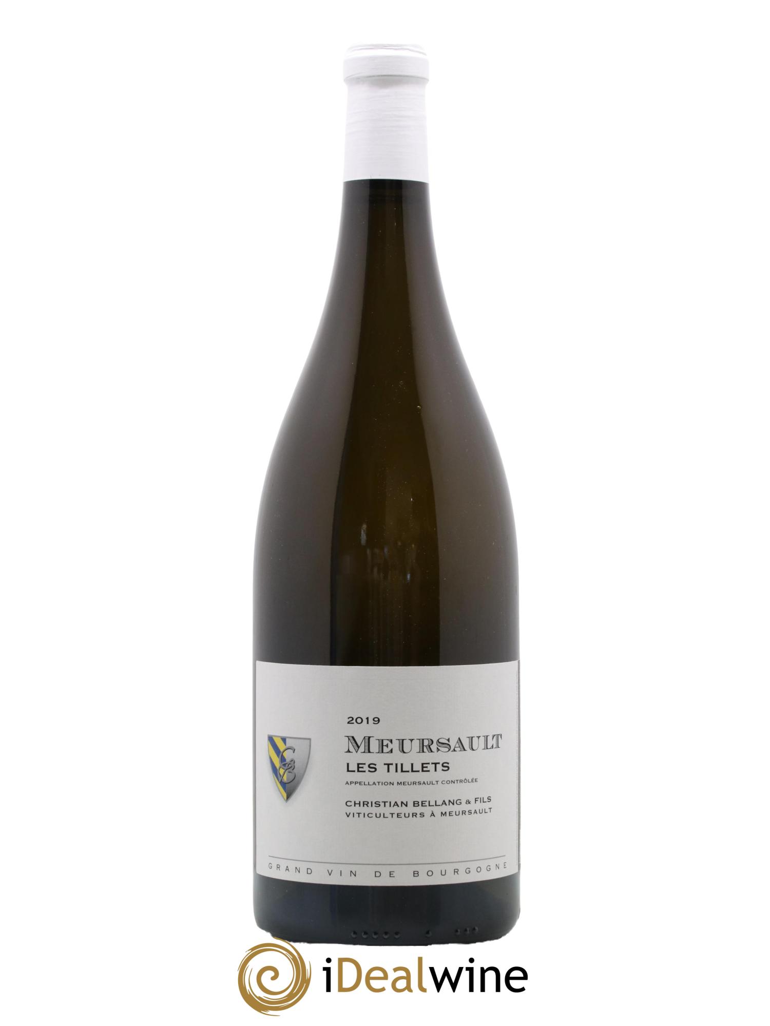 Meursault Les Tillets Domaine Christian Bellang et Fils 2019 - Lot de 1 magnum - 0