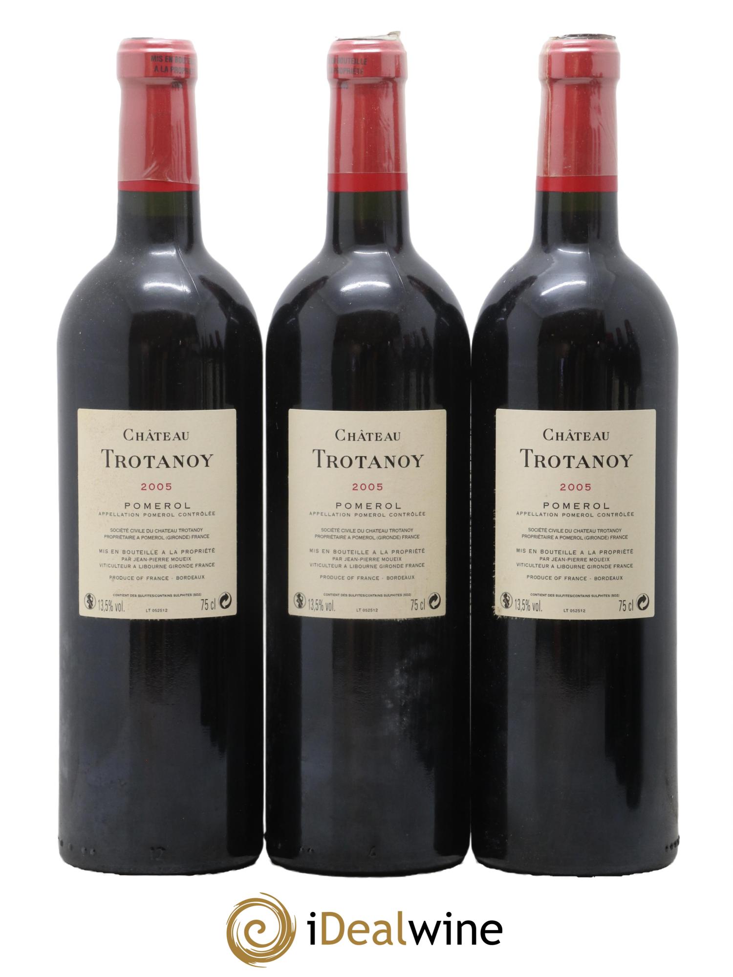 Château Trotanoy  2005 - Lot de 6 bouteilles - 4