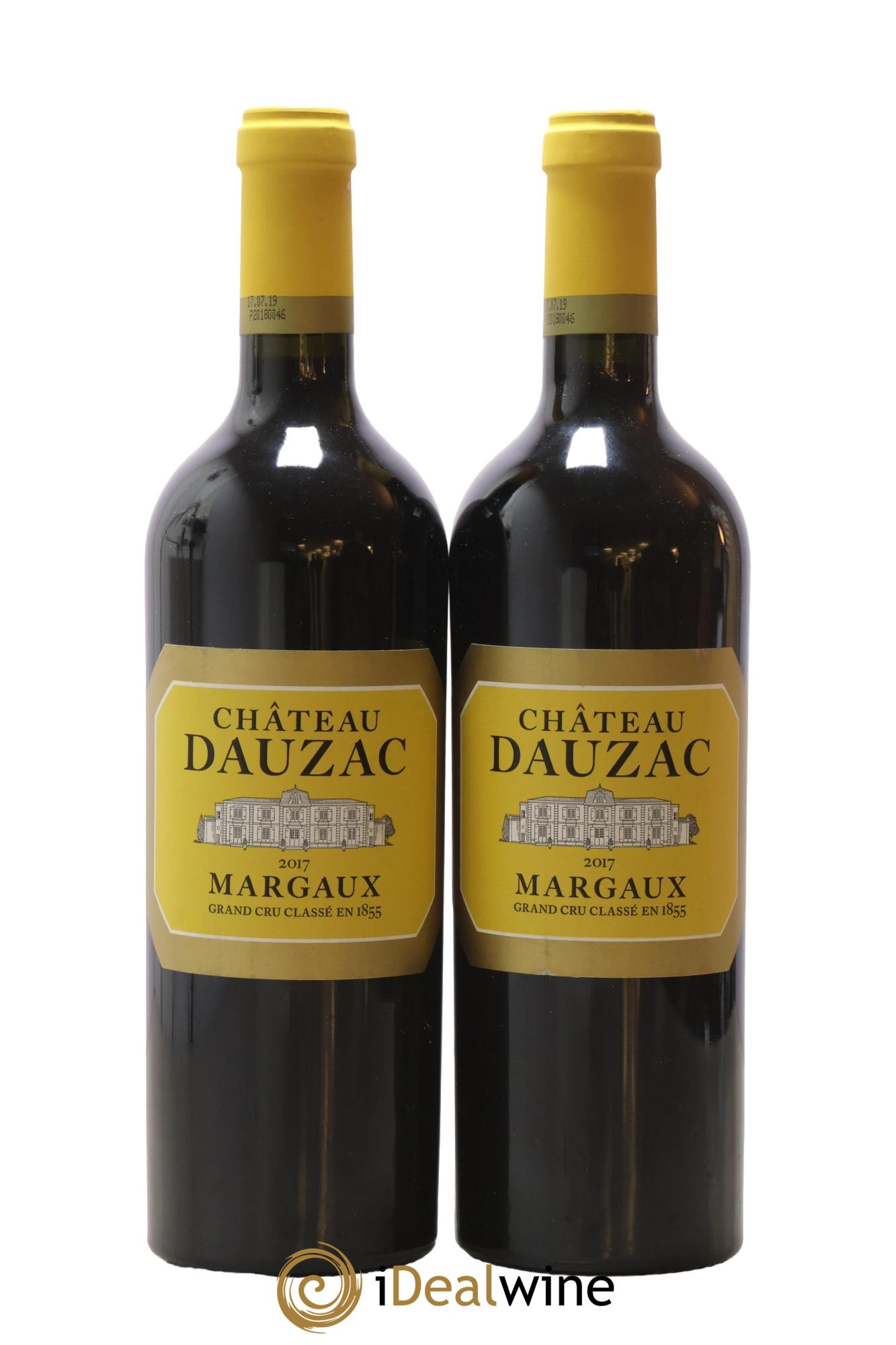 Château Dauzac 5ème Grand Cru Classé 2017 - Posten von 2 Flaschen - 0