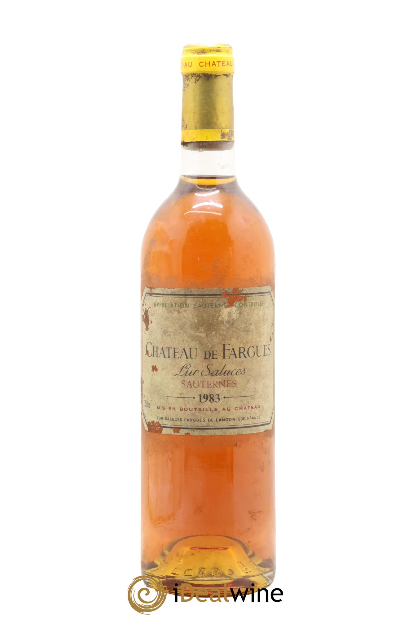 Château de Fargues 1983 - Posten von 1 Flasche - 0
