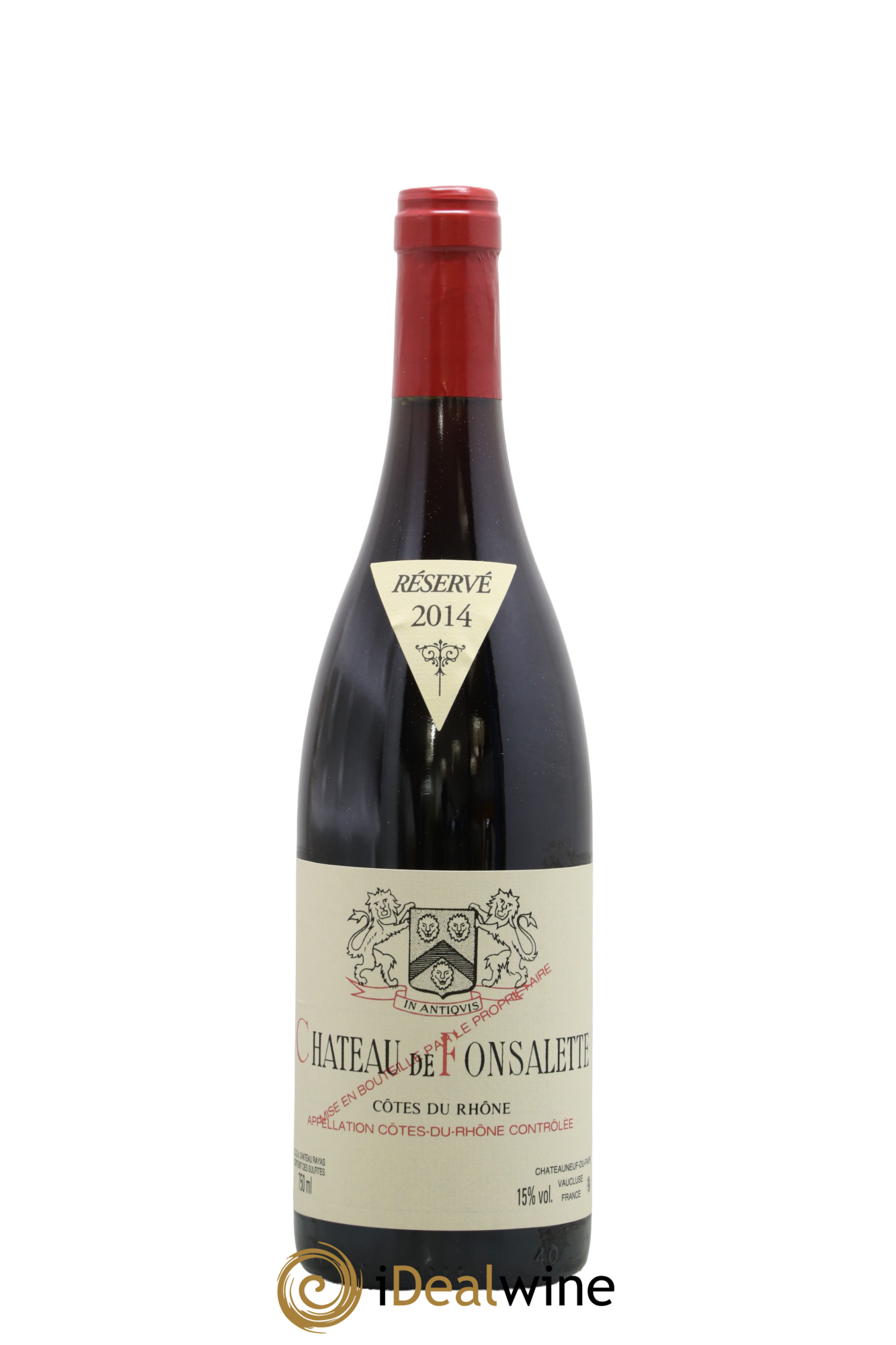 Côtes-du-Rhône Château de Fonsalette Emmanuel Reynaud 2014 - Lot of 1 bottle - 0