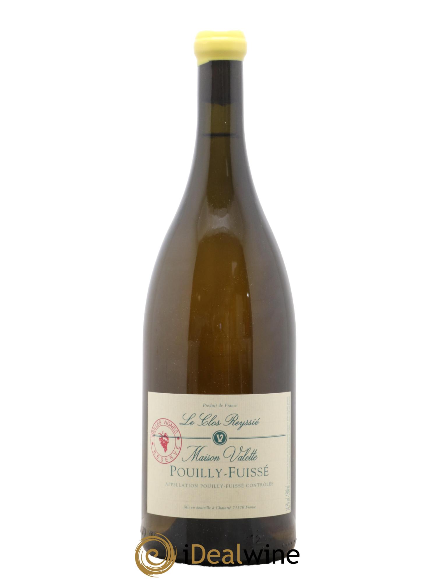 Pouilly-Fuissé Clos Reyssie Vieilles Vignes Maison Valette - Posten von 1 Magnum - 0