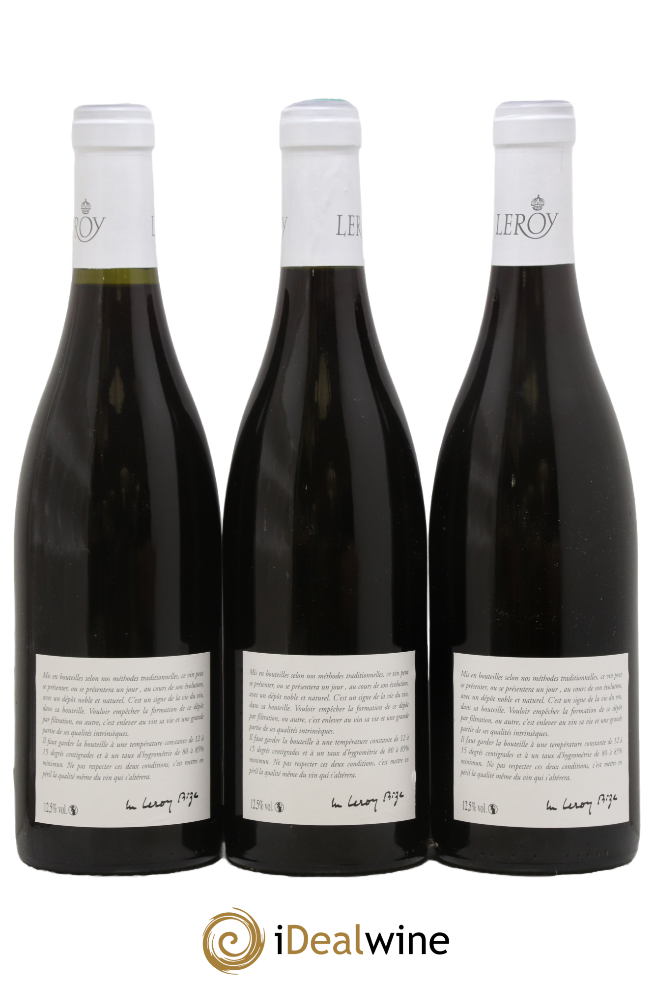 Bourgogne Leroy SA 2015 - Lot of 3 bottles - 1
