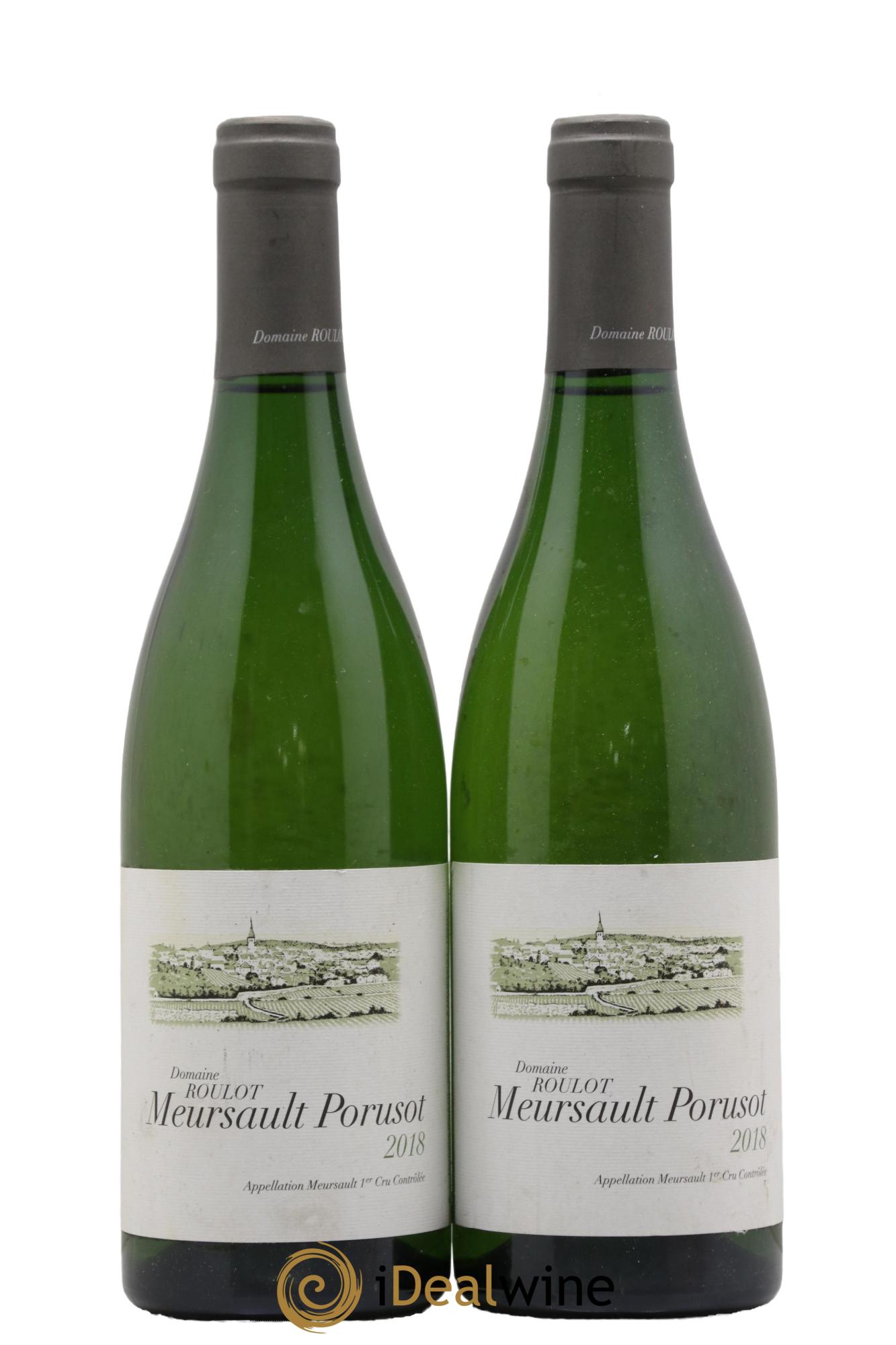 Meursault 1er Cru Le Porusot Roulot (Domaine) 2018 - Lot de 2 bouteilles - 0