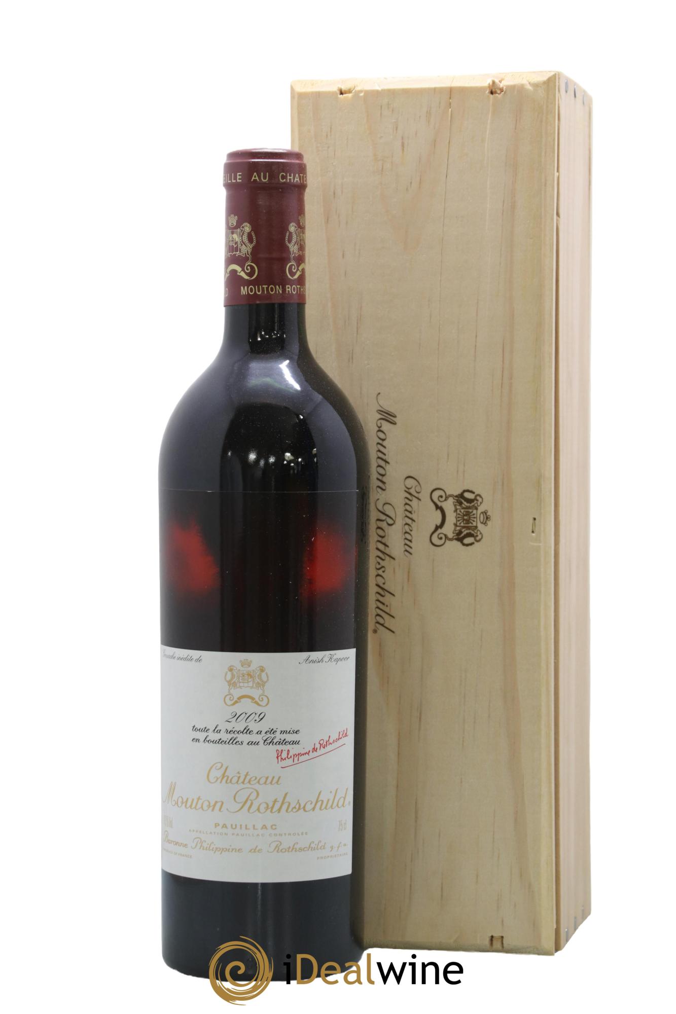 Château Mouton Rothschild 1er Grand Cru Classé 2009 - Lot de 1 bouteille - 0