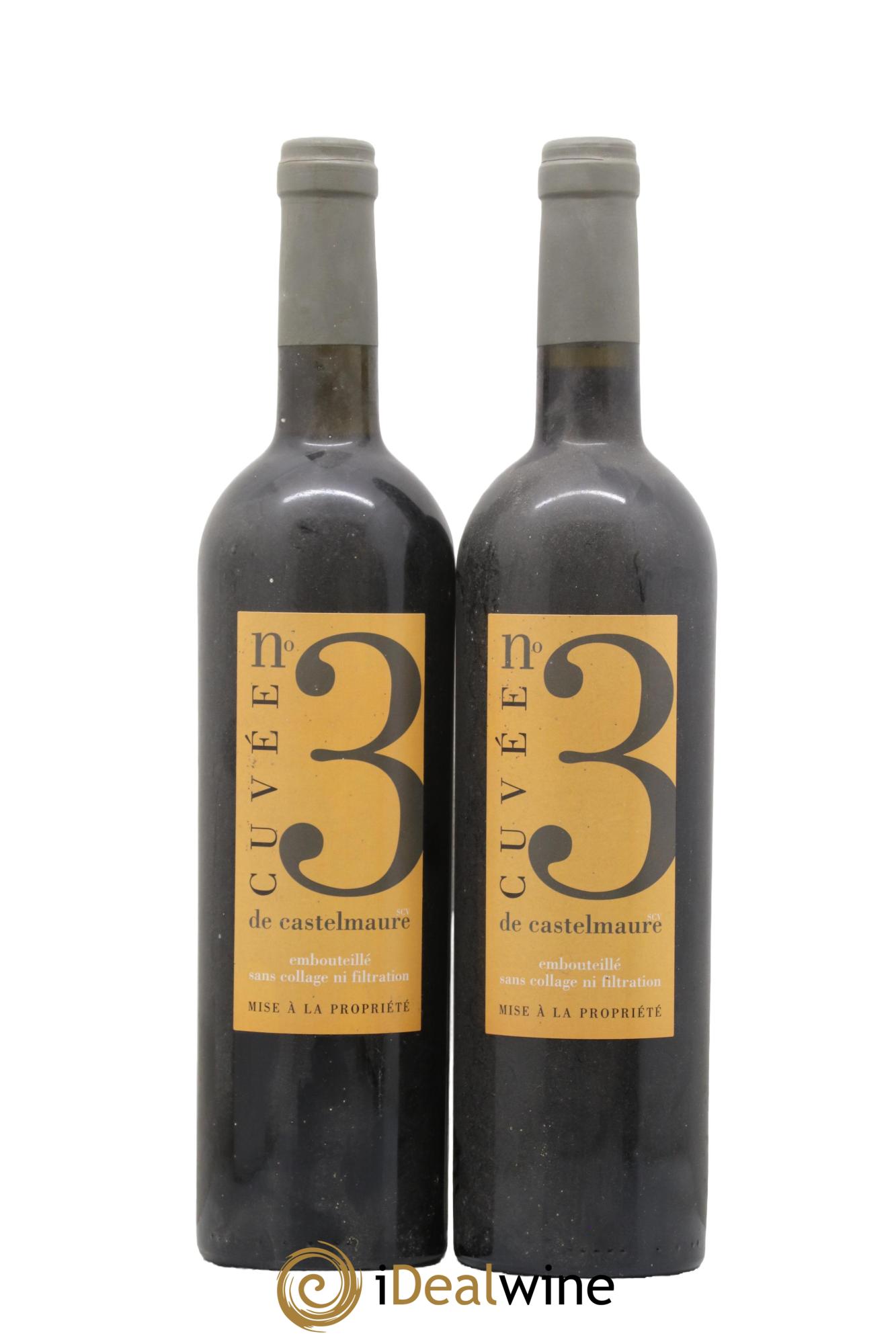 Corbières Numéro 3 Castelmaure 2000 - Lot de 2 bouteilles - 0