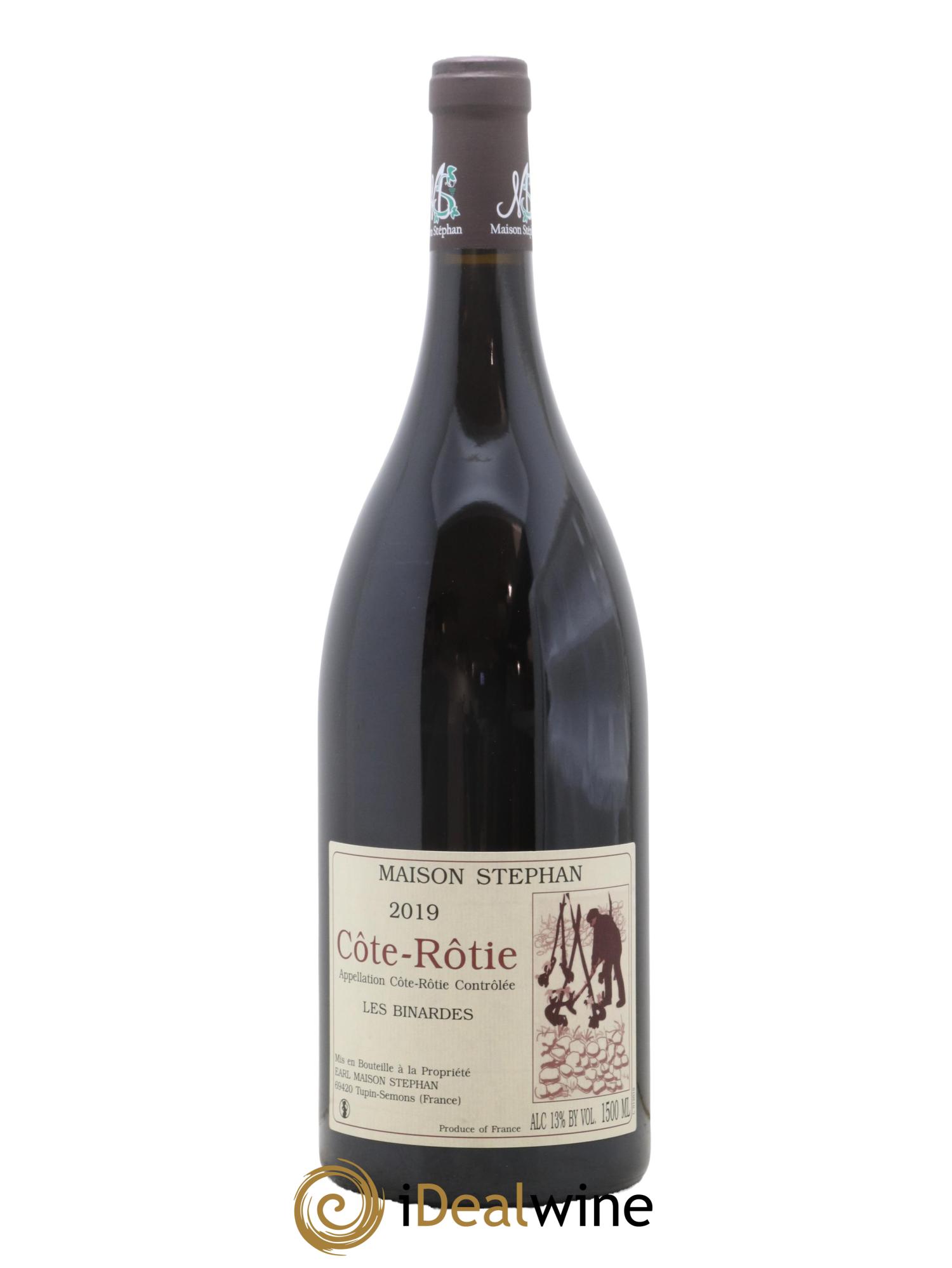 Côte-Rôtie Les Binardes Jean-Michel Stephan 2019 - Lot de 1 magnum - 0