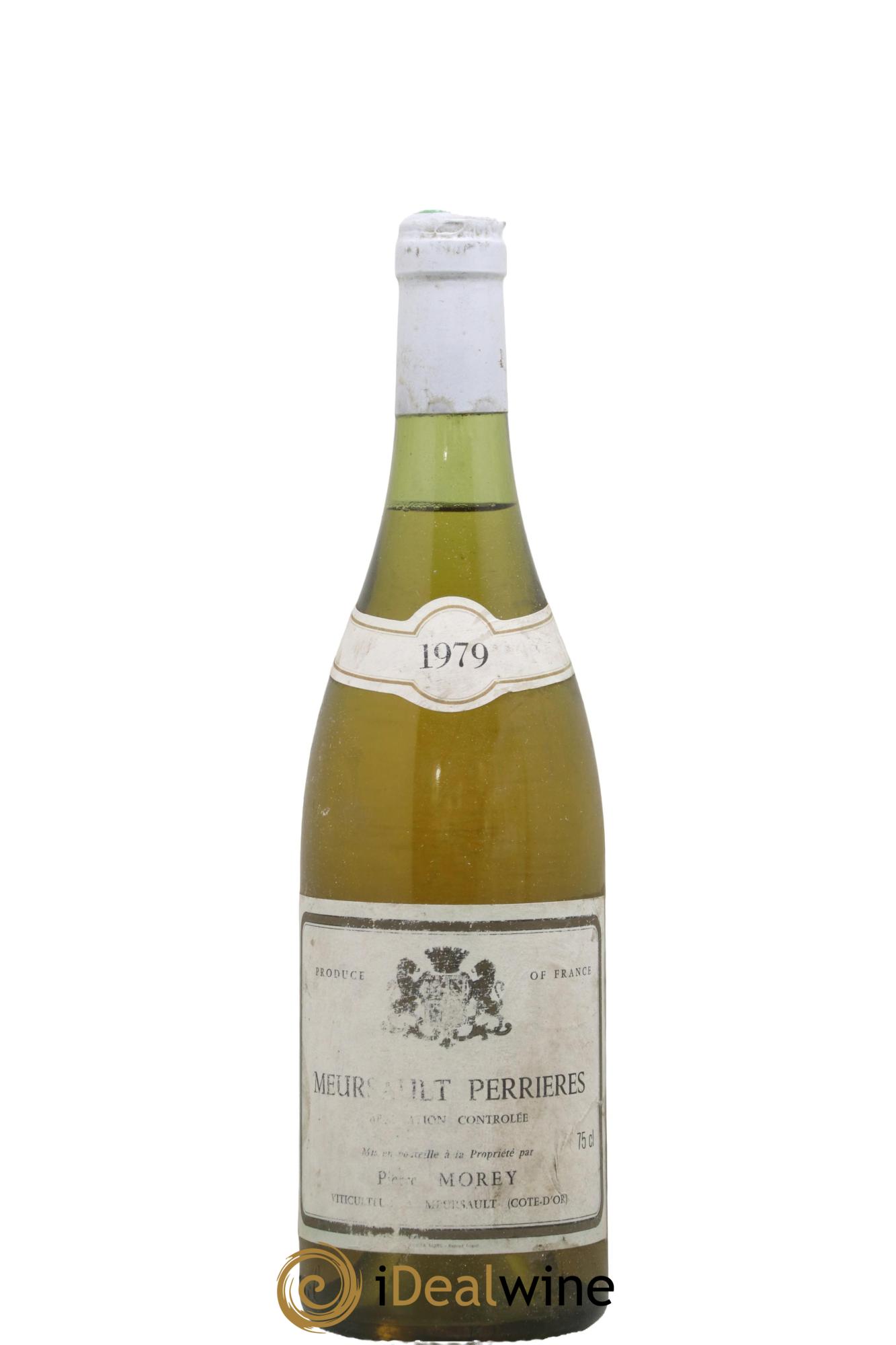 Meursault 1er Cru Perrières Pierre Morey (Domaine) Perrières Pierre Morey (Domaine) 1979 - Lot de 1 bouteille - 0