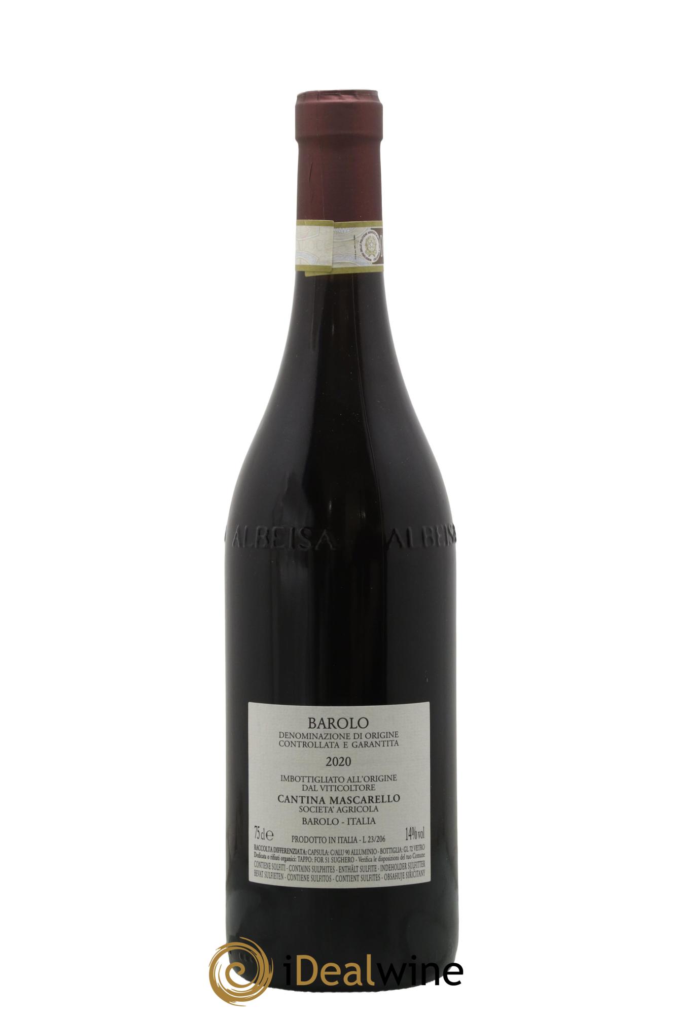 Barolo DOCG Bartolo Mascarello 2020 - Lotto di 1 bottiglia - 1
