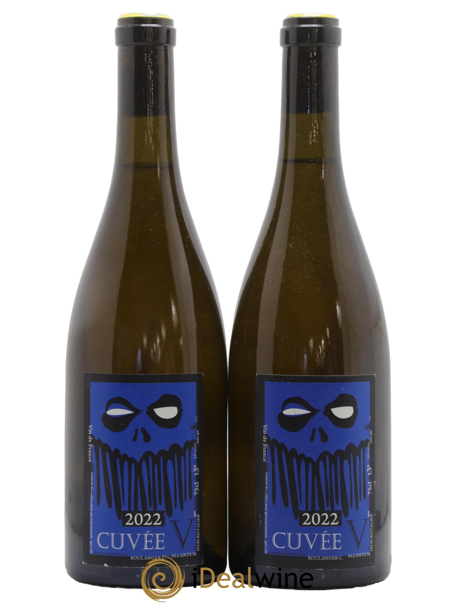 Vin de France Cuvée V Phantome Allante Boulanger 2022 - Lotto di 2 bottiglie - 0