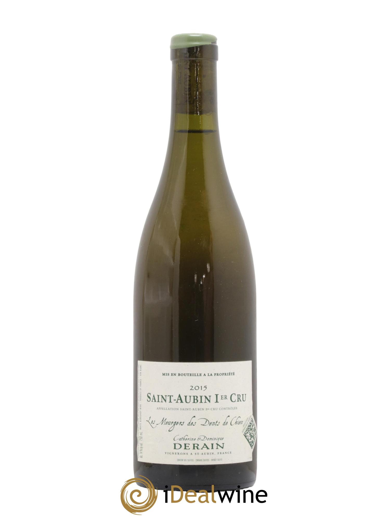 Saint-Aubin 1er Cru Les Murgers des Dents de Chien Catherine et Dominique Derain 2015 - Lot de 1 bouteille - 0