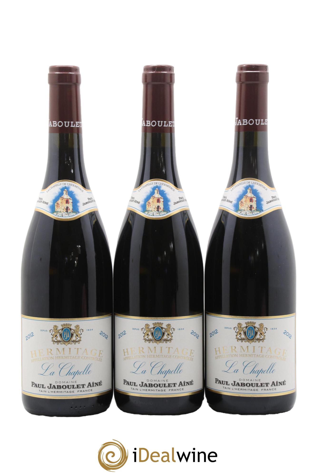 Hermitage La Chapelle Paul Jaboulet Ainé 2012 - Lot de 6 bouteilles - 1