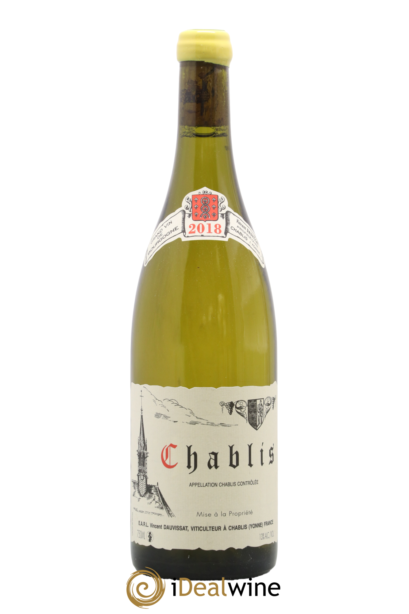 Chablis Vincent Dauvissat (Domaine) 2018 - Lot de 1 bouteille - 0