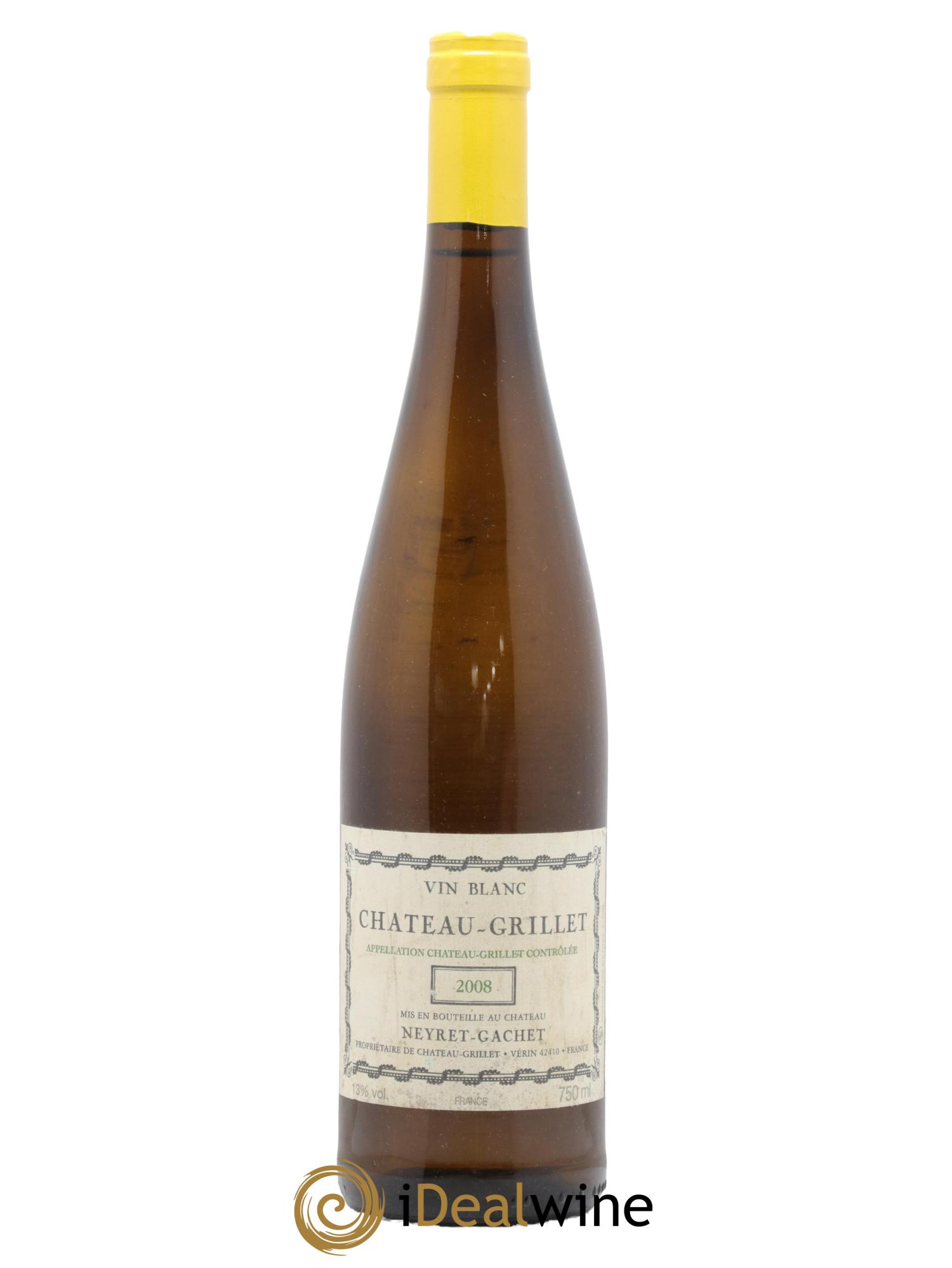 Château Grillet Château-Grillet 2008 - Lot de 1 bouteille - 0