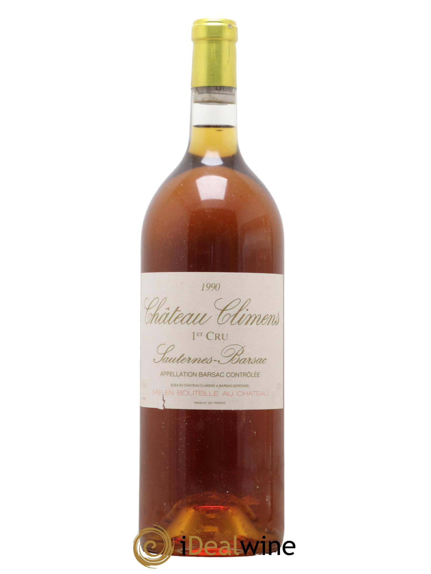 Château Climens 1er Grand Cru Classé 1990 - Lotto di 1 magnum - 0