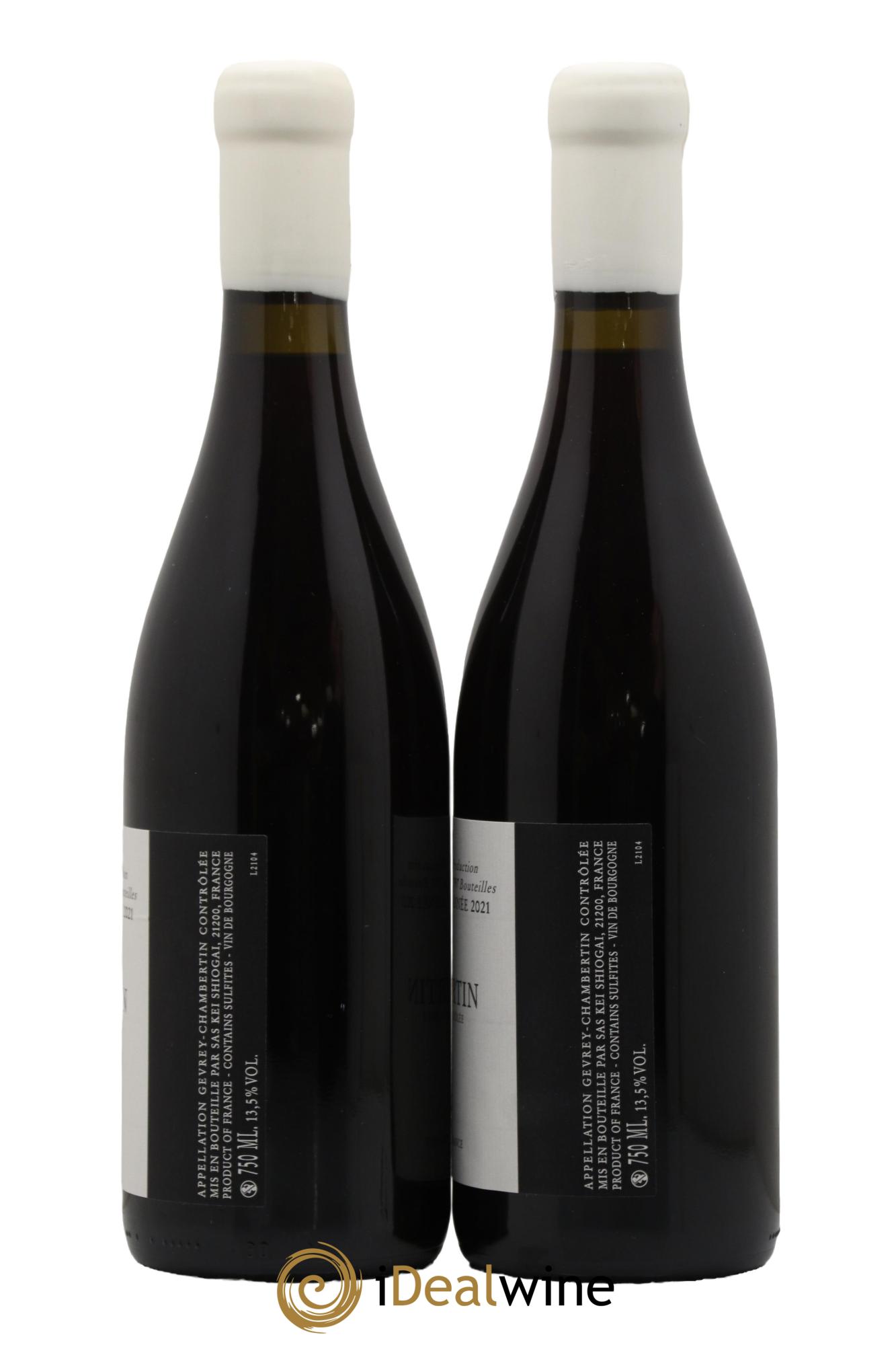Gevrey-Chambertin Kei Shiogai 2021 - Lot de 2 bouteilles - 1