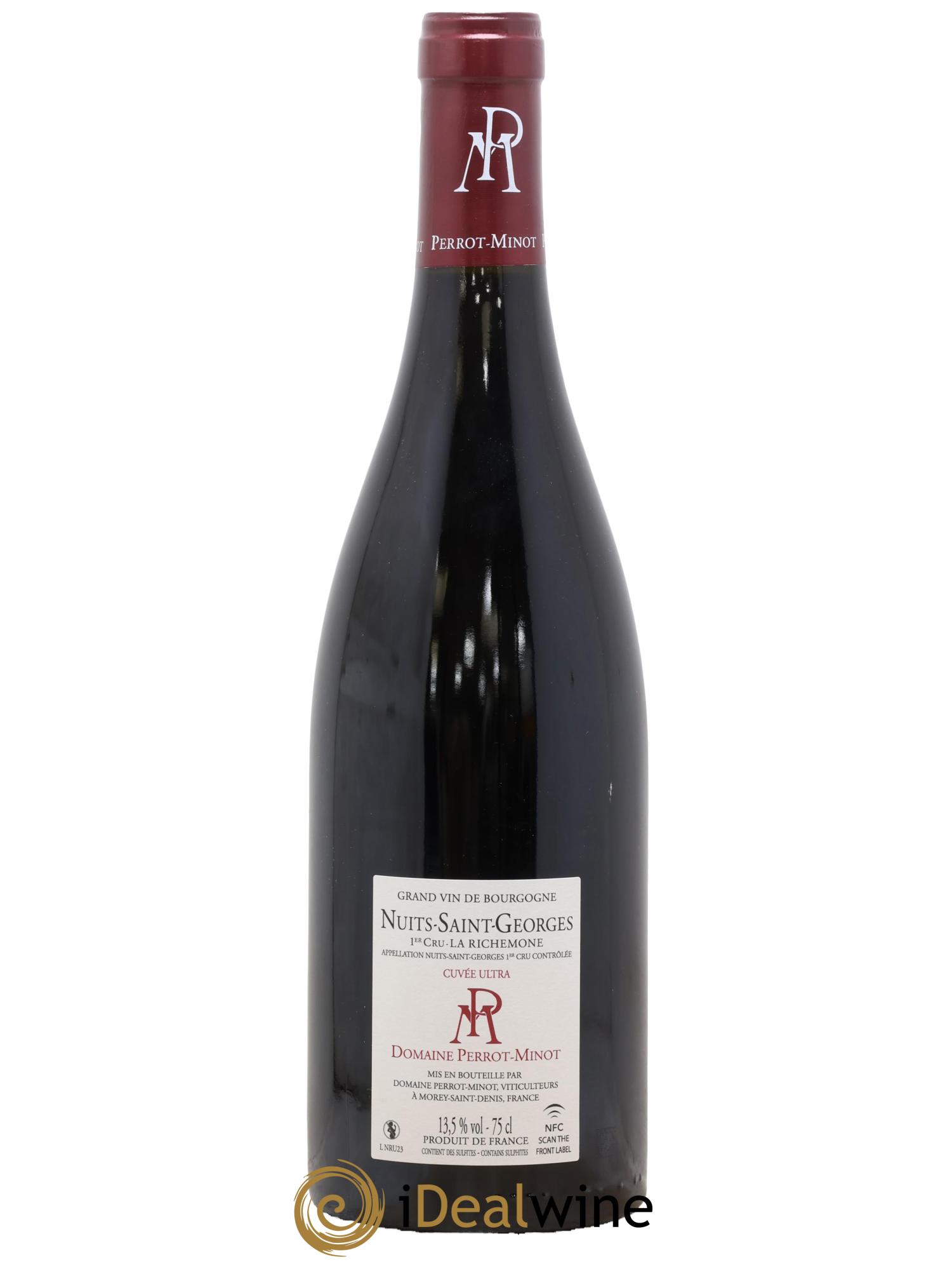 Nuits-Saint-Georges 1er Cru La Richemone Cuvée Ultra Vieilles Vignes Perrot-Minot 2023 - Lotto di 1 bottiglia - 1