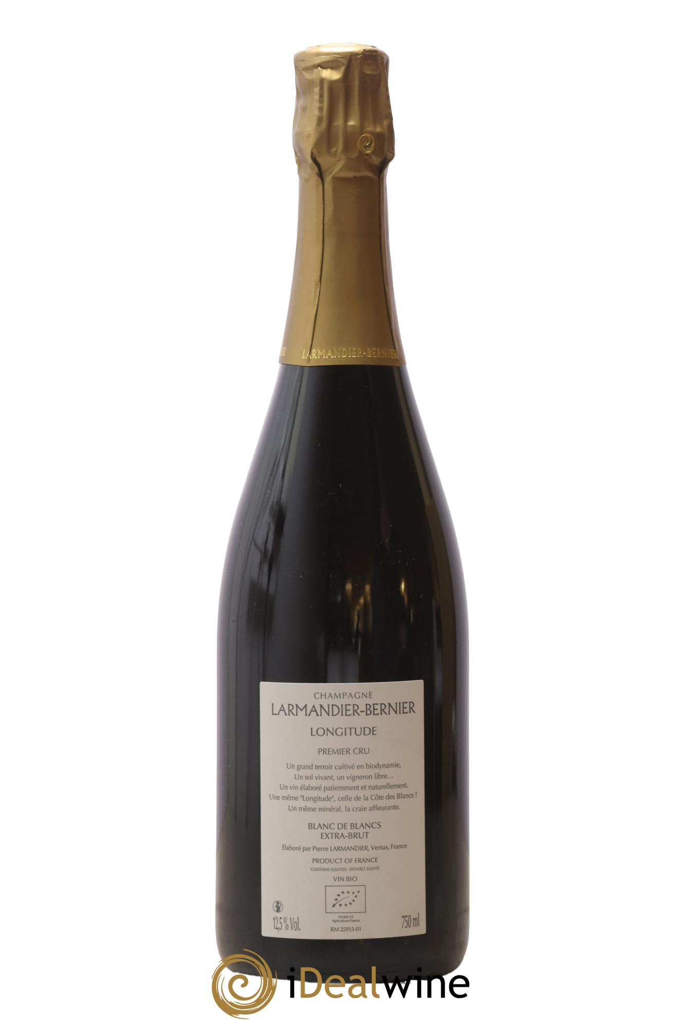 Longitude Blanc de Blancs 1er Cru Extra-Brut Larmandier-Bernier - Posten von 1 Flasche - 1