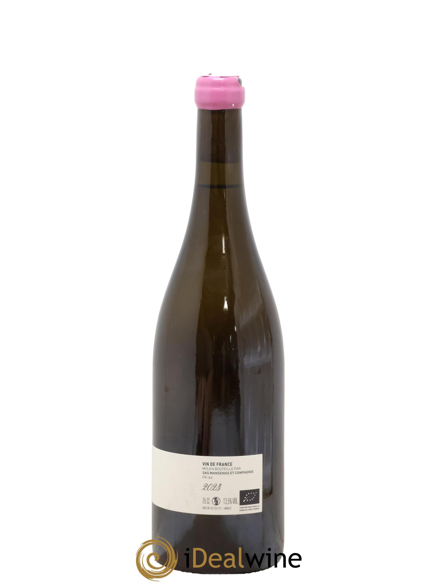 Vin de France Mansengs Jean-Baptiste Semmartin 2023 - Lot de 1 bouteille - 1