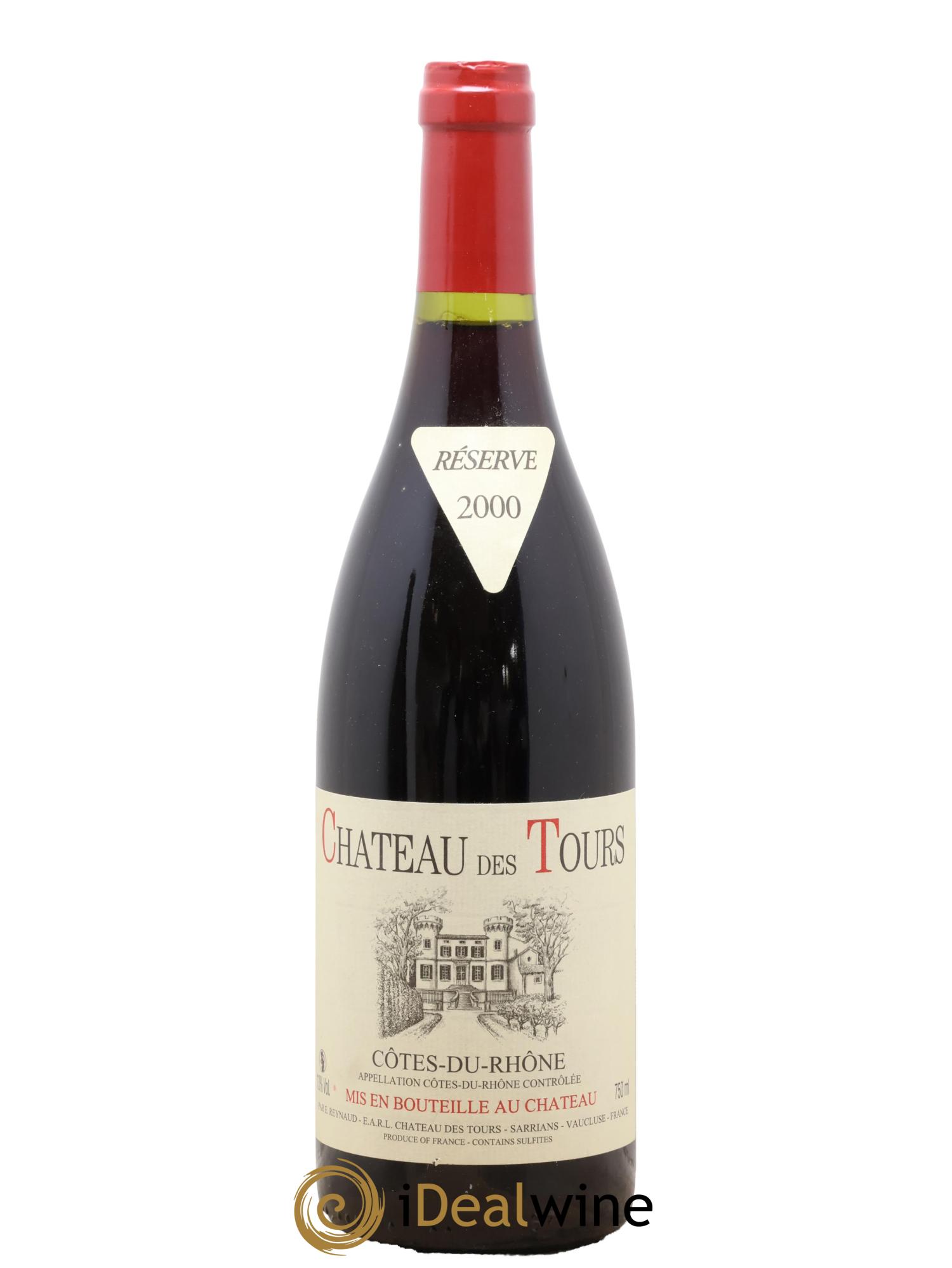 Côtes-du-Rhône Château des Tours Emmanuel Reynaud 2000 - Lot of 1 bottle - 0