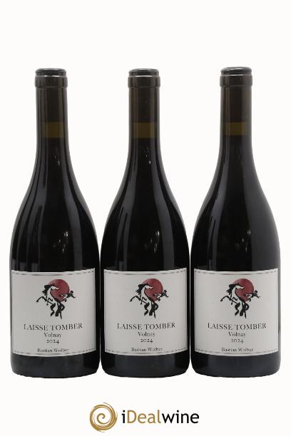 Volnay Laisse Tomber Bastian Wolber 2024 - Lot de 3 bouteilles - 0