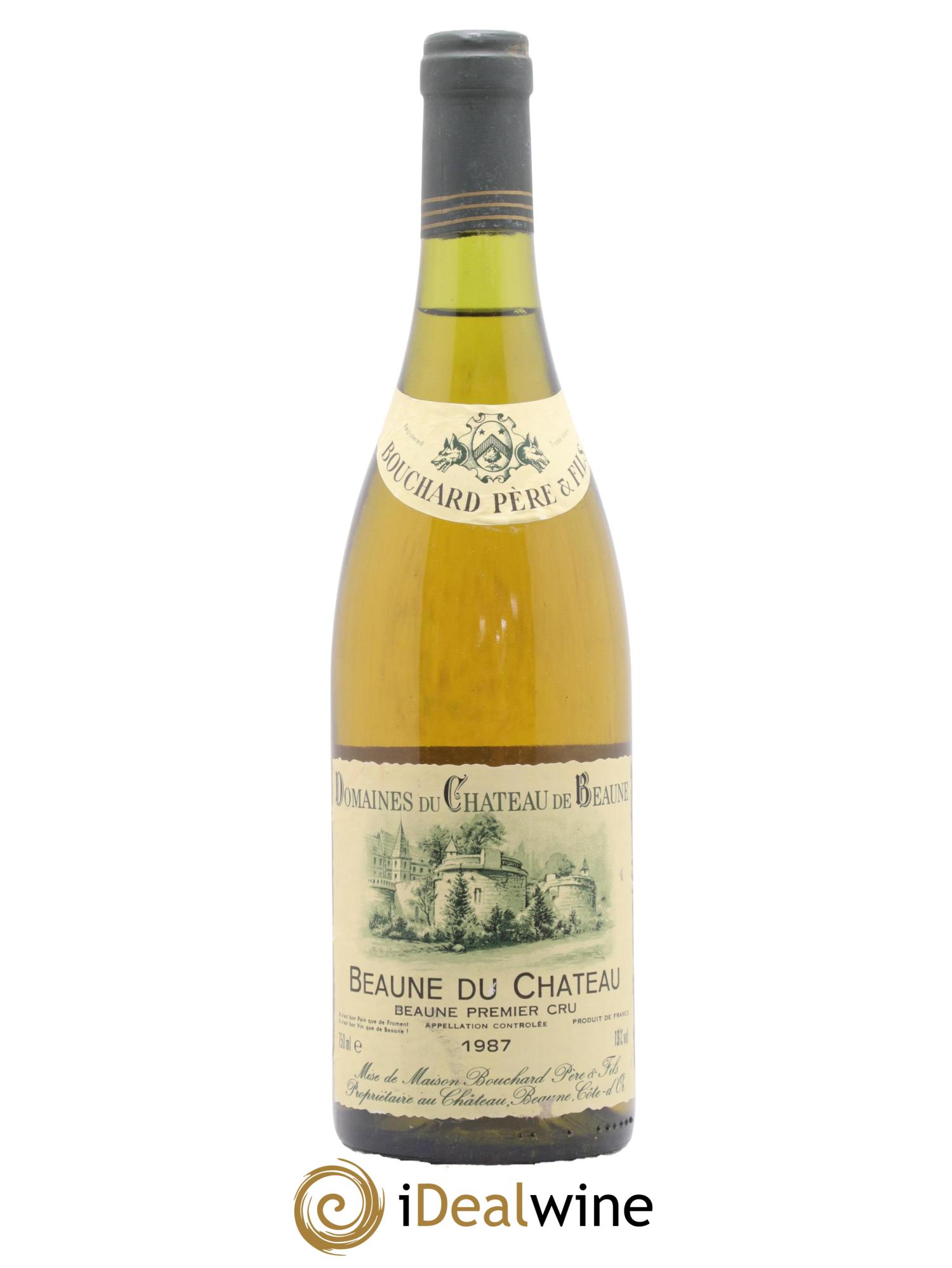 Beaune 1er Cru du Chateau Domaines du Chateau de Beaune Bouchard Père et Fils 1987 - Lot de 1 bouteille - 0