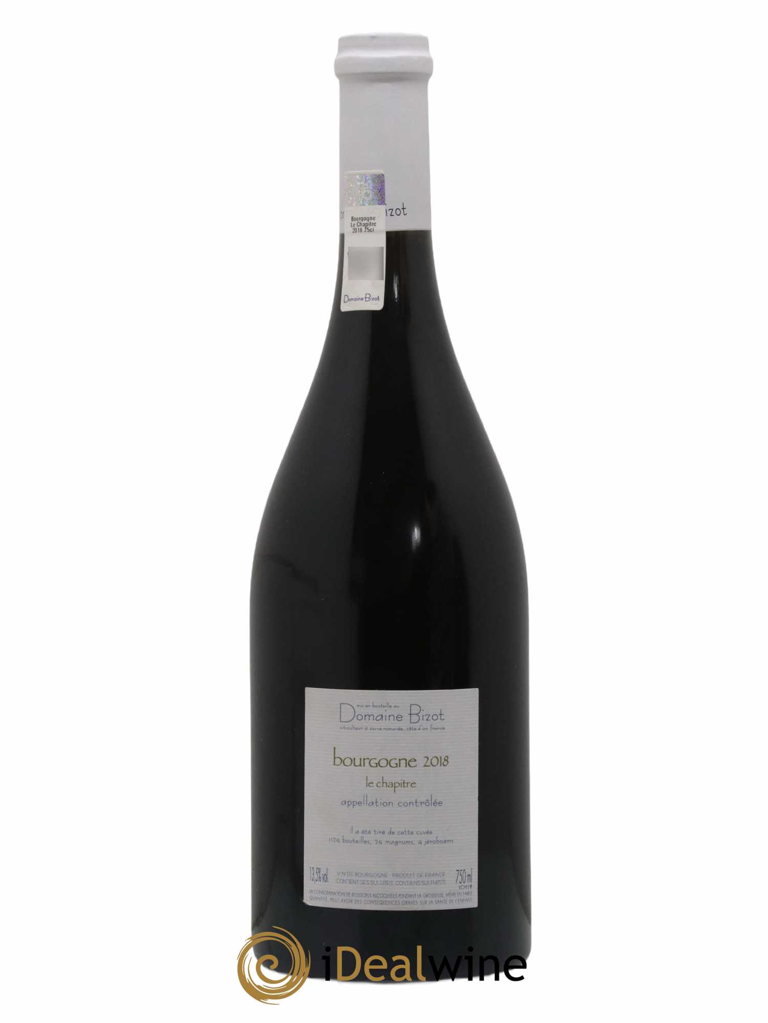 Bourgogne Le Chapitre Bizot (Domaine) 2018 - Lot de 1 bouteille - 1