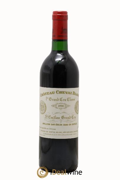 Château Cheval Blanc 1er Grand Cru Classé A 1990 - Posten von 1 Flasche - 0