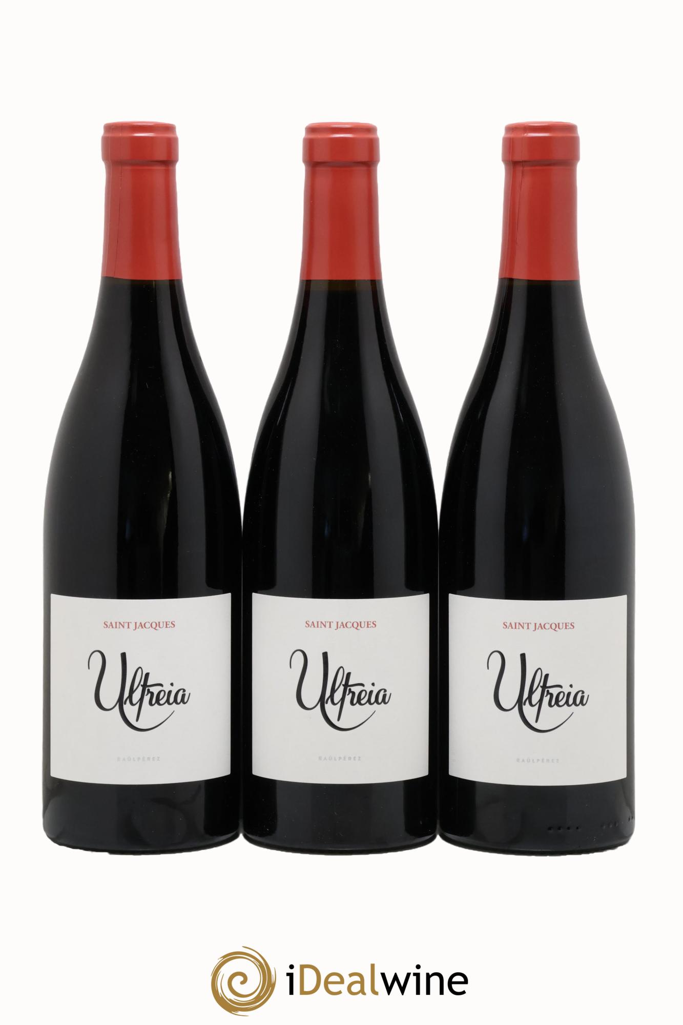 Bierzo DO Mencia Saint-Jacques Ultreia Raul Perez 2020 - Lot de 3 bouteilles - 0