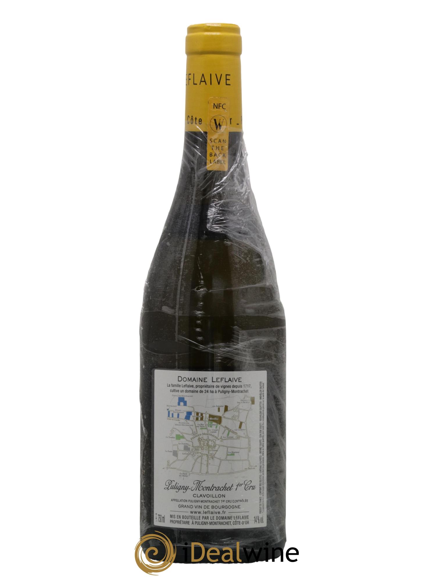 Puligny-Montrachet 1er Cru Clavoillon Leflaive (Domaine) 2019 - Lot de 1 bouteille - 1