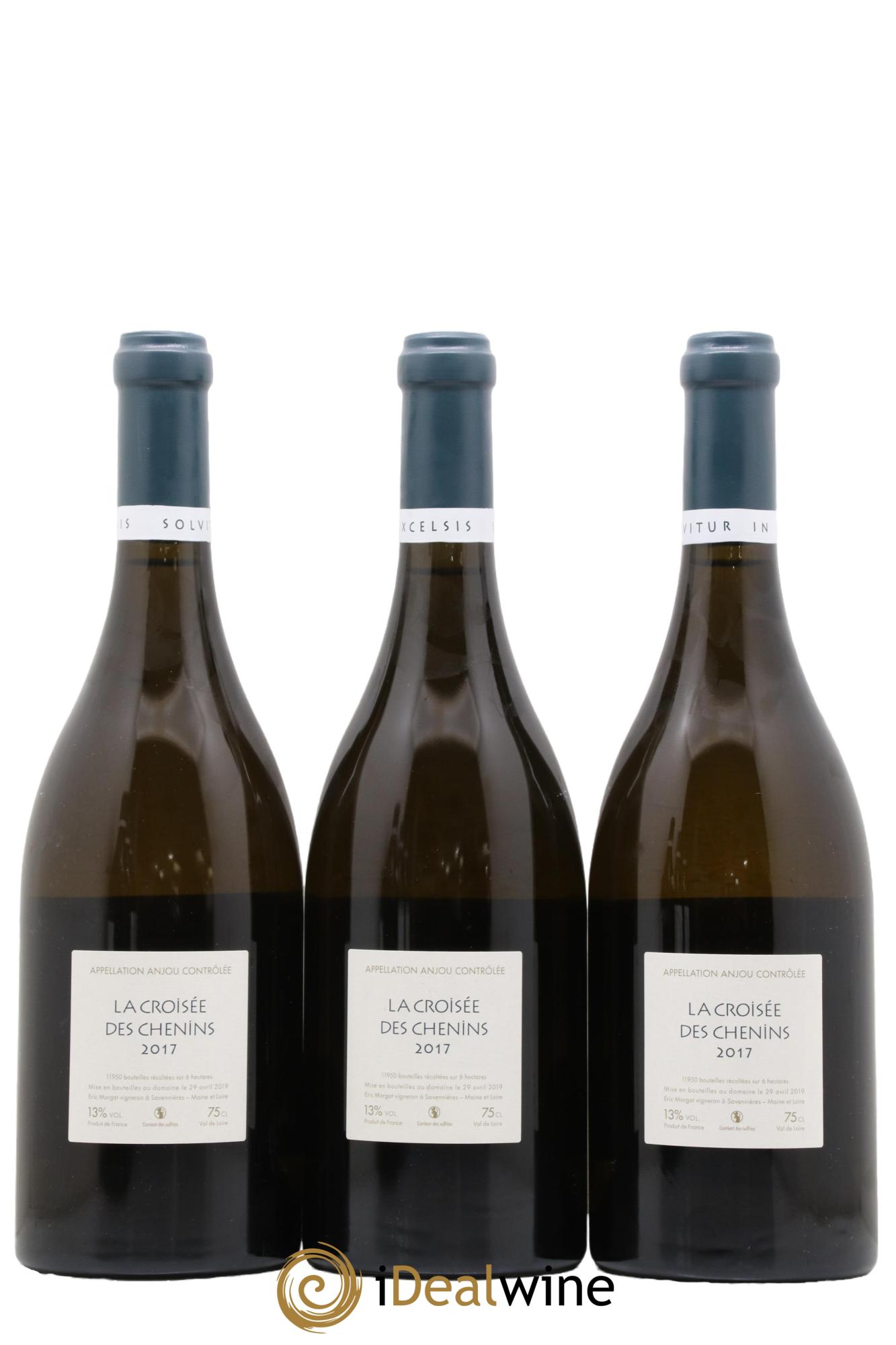 Anjou La Croisée Des Chenins Eric Morgat 2017 - Lot de 3 bouteilles - 1