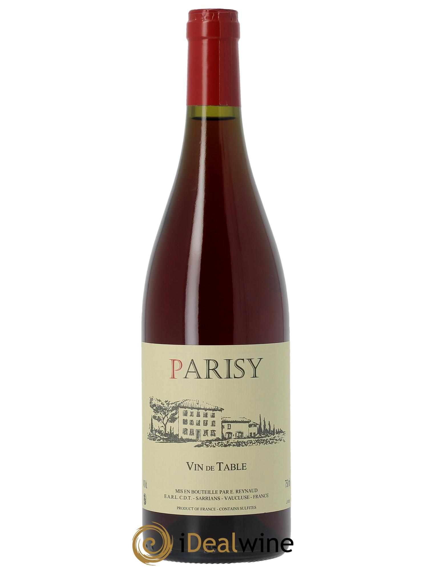 Vin de Table Parisy Emmanuel Reynaud - Posten von 1 Flasche - 0