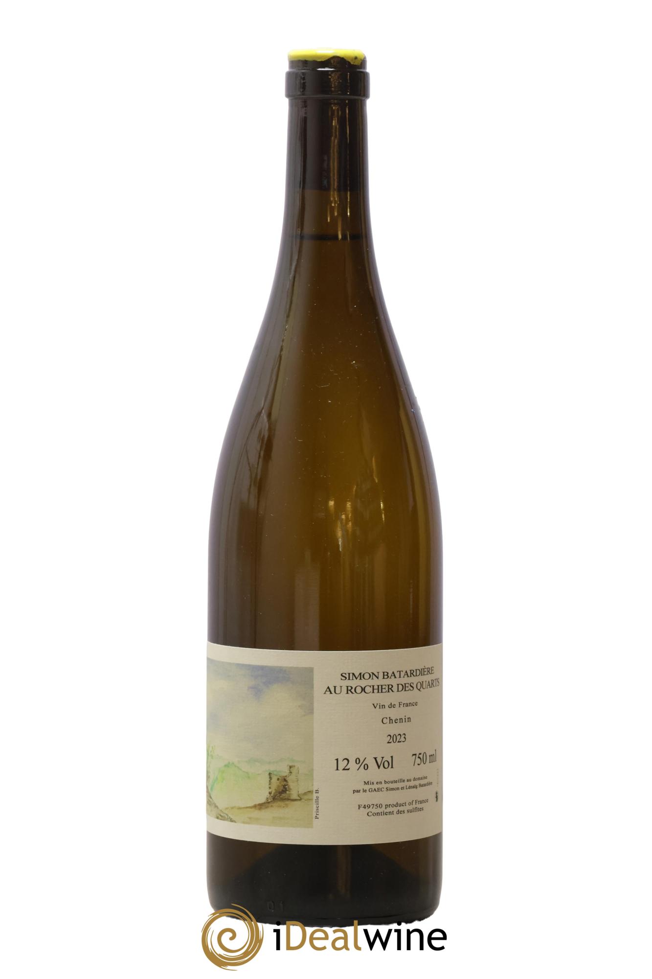 Vin de France Au Rocher des Quarts Simon Batardière 2023 - Lot de 1 bouteille - 0