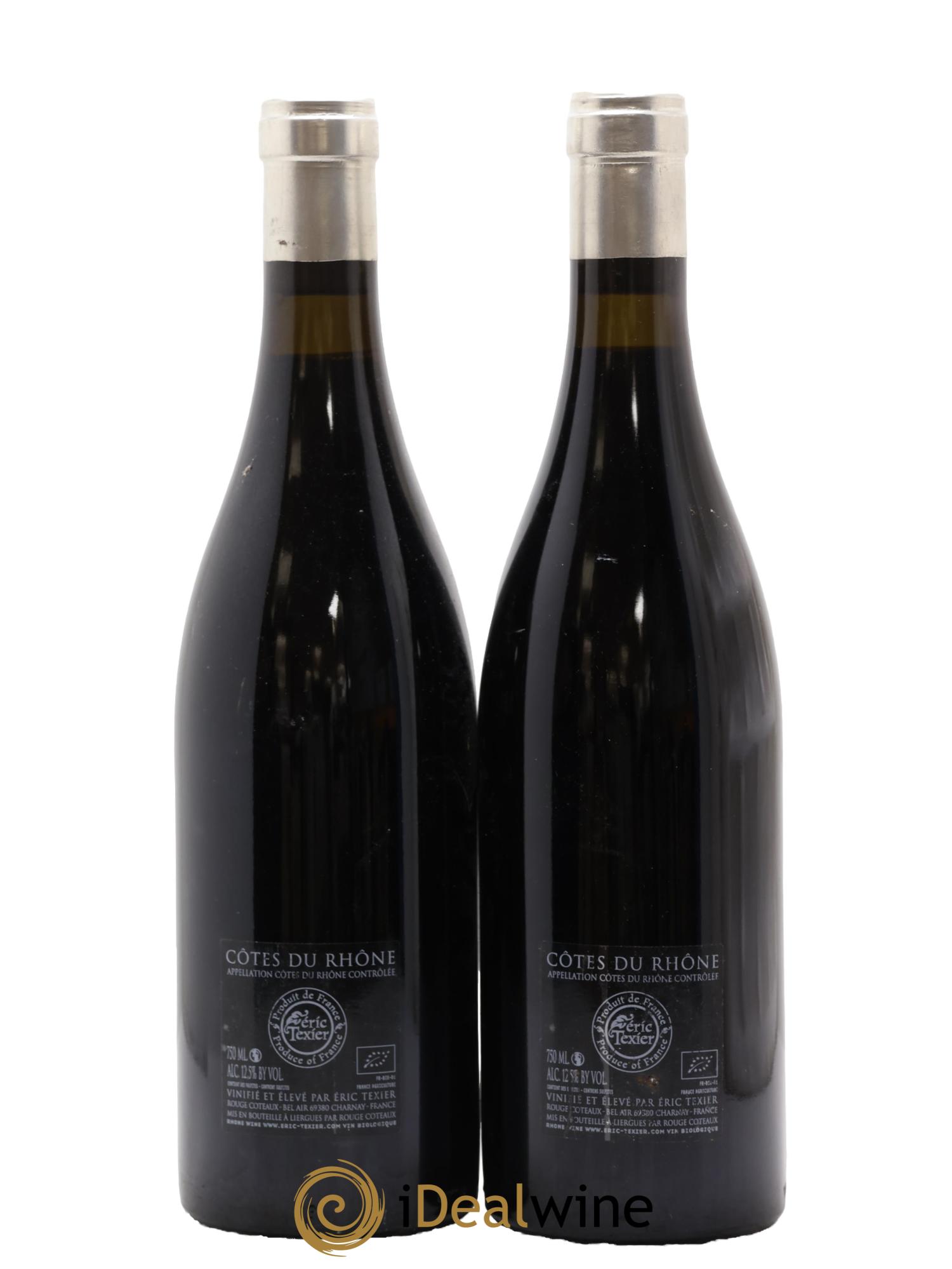 Côtes-du-Rhône Vieille Serine St Julien Éric Texier 2016 - Lot of 2 bottles - 1