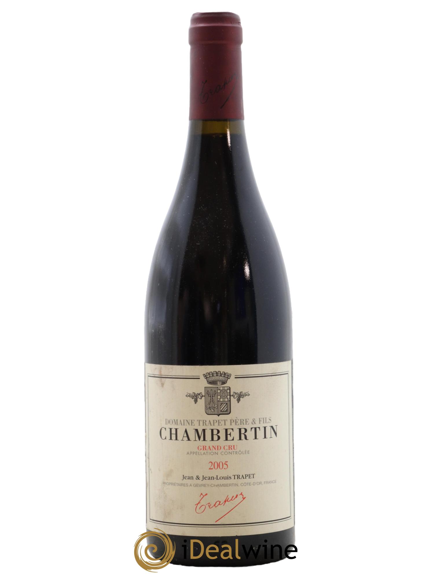 Chambertin Grand Cru Domaine Trapet 2005 - Lotto di 1 bottiglia - 0