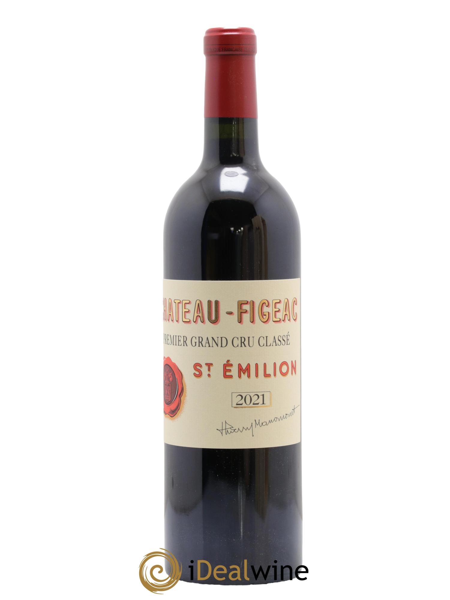 Château Figeac 1er Grand Cru Classé A 2021 - Lot of 1 bottle - 1