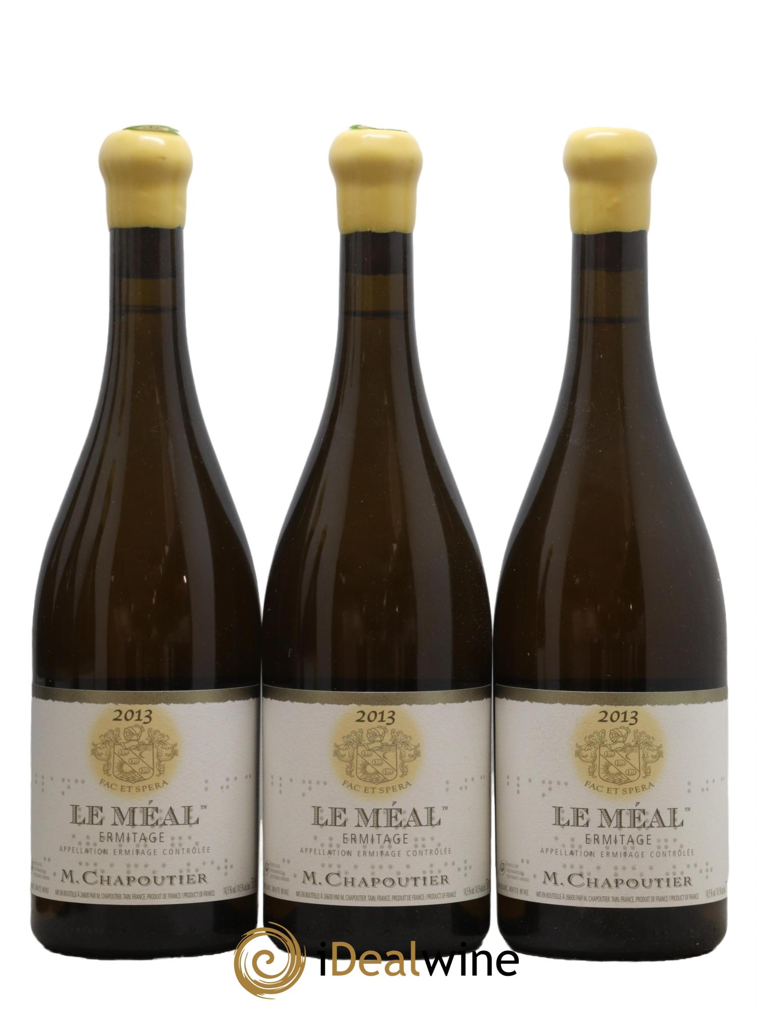 Hermitage Ermitage Le Méal Chapoutier 2013 - Lot de 6 bouteilles - 1