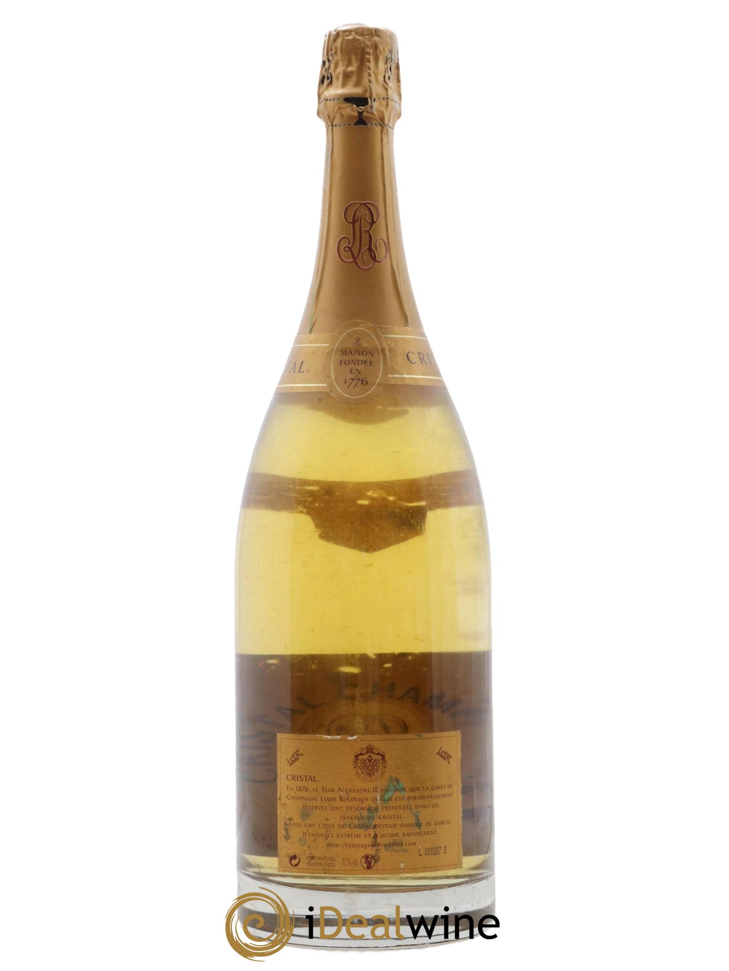 Cristal Louis Roederer 2004 - Lot de 1 magnum - 1
