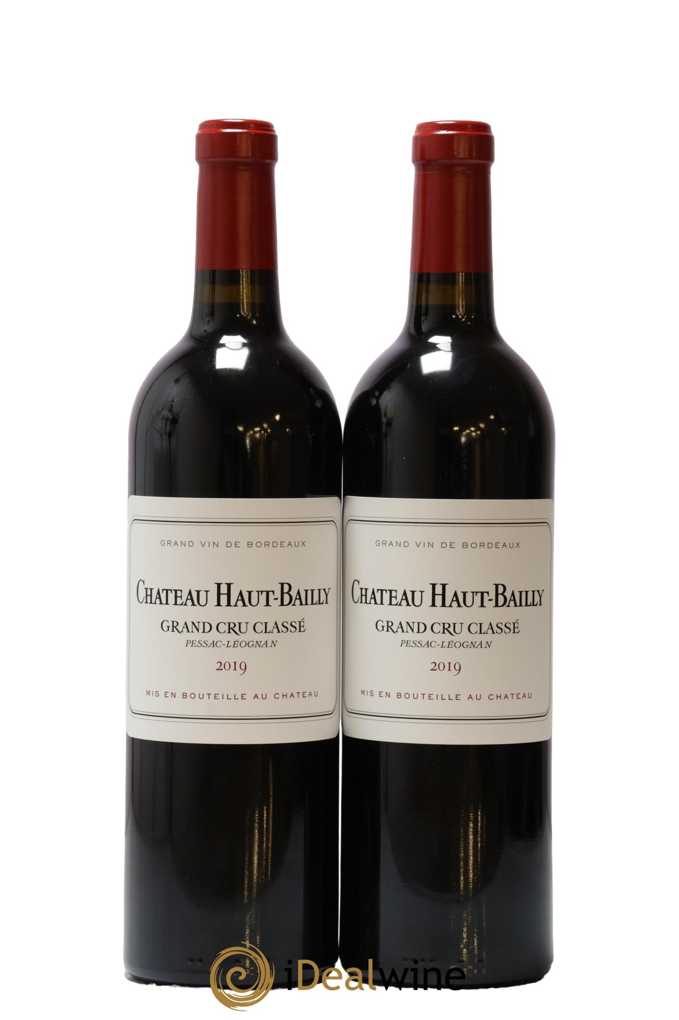 Château Haut-Bailly Cru Classé de Graves  2019 - Lot de 2 bouteilles - 0